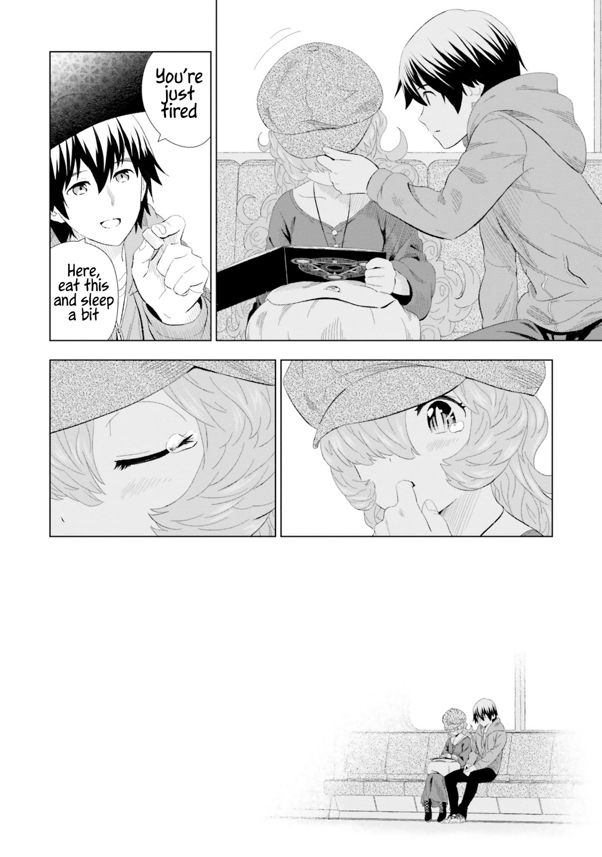 Kuromori-san wa Smartphone ga Tsukaenai Chapter 14 page 13 - Chapter 14: Night on the Galactic Railroad