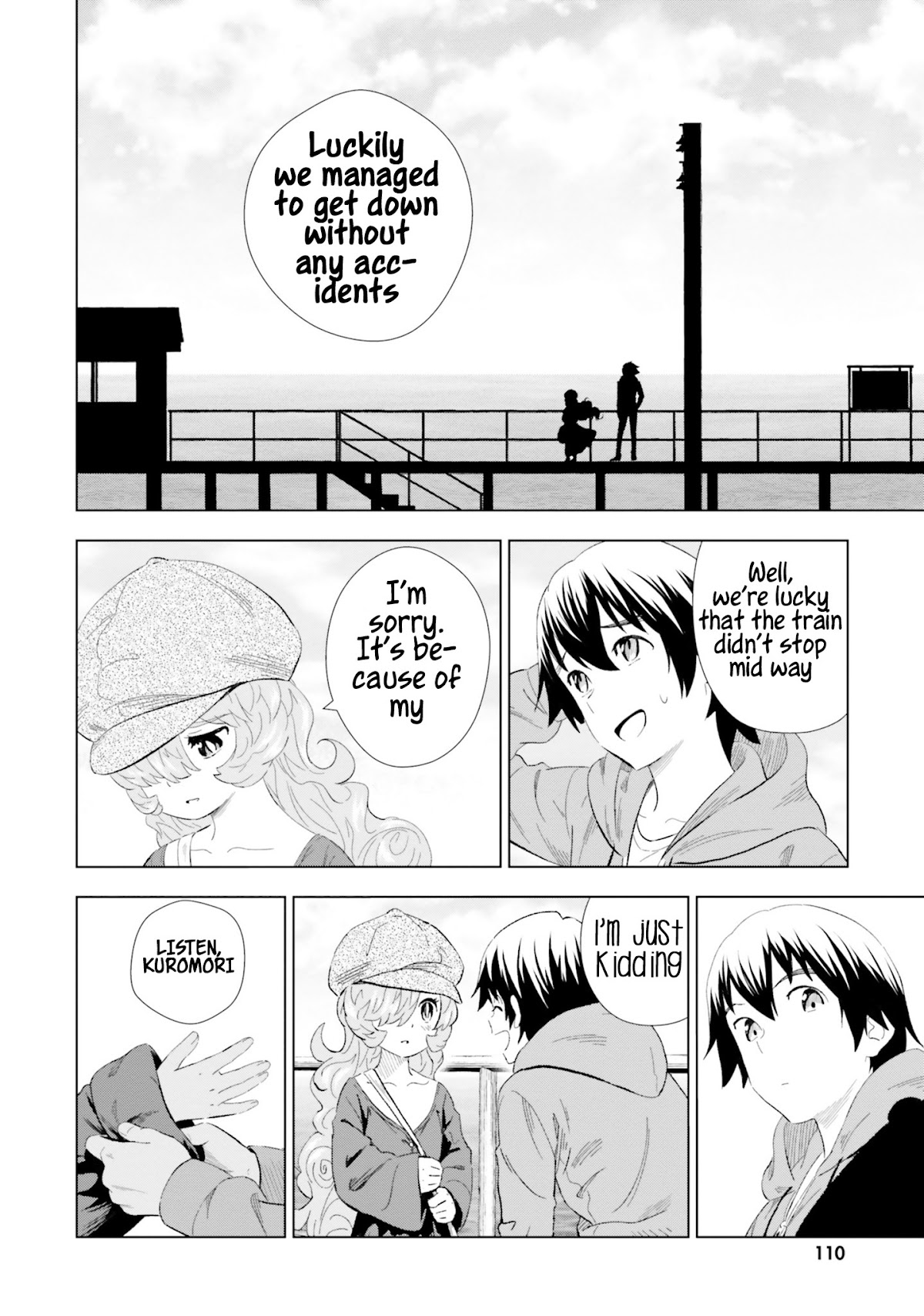 Kuromori-san wa Smartphone ga Tsukaenai Chapter 14 page 15 - Chapter 14: Night on the Galactic Railroad