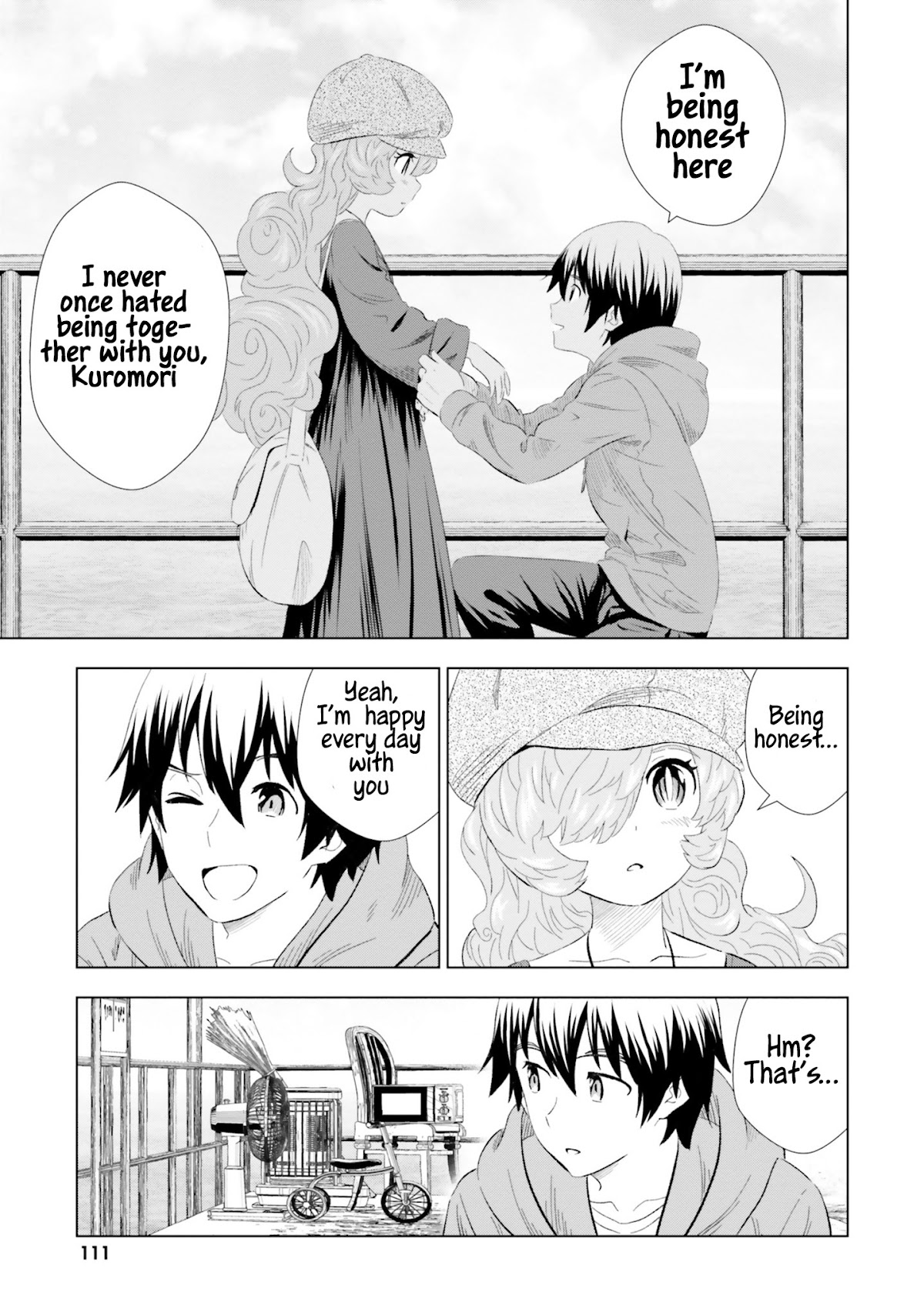 Kuromori-san wa Smartphone ga Tsukaenai Chapter 14 page 16 - Chapter 14: Night on the Galactic Railroad