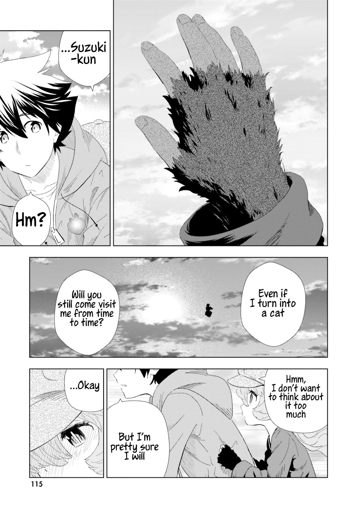 Kuromori-san wa Smartphone ga Tsukaenai Chapter 14 page 20 - Chapter 14: Night on the Galactic Railroad