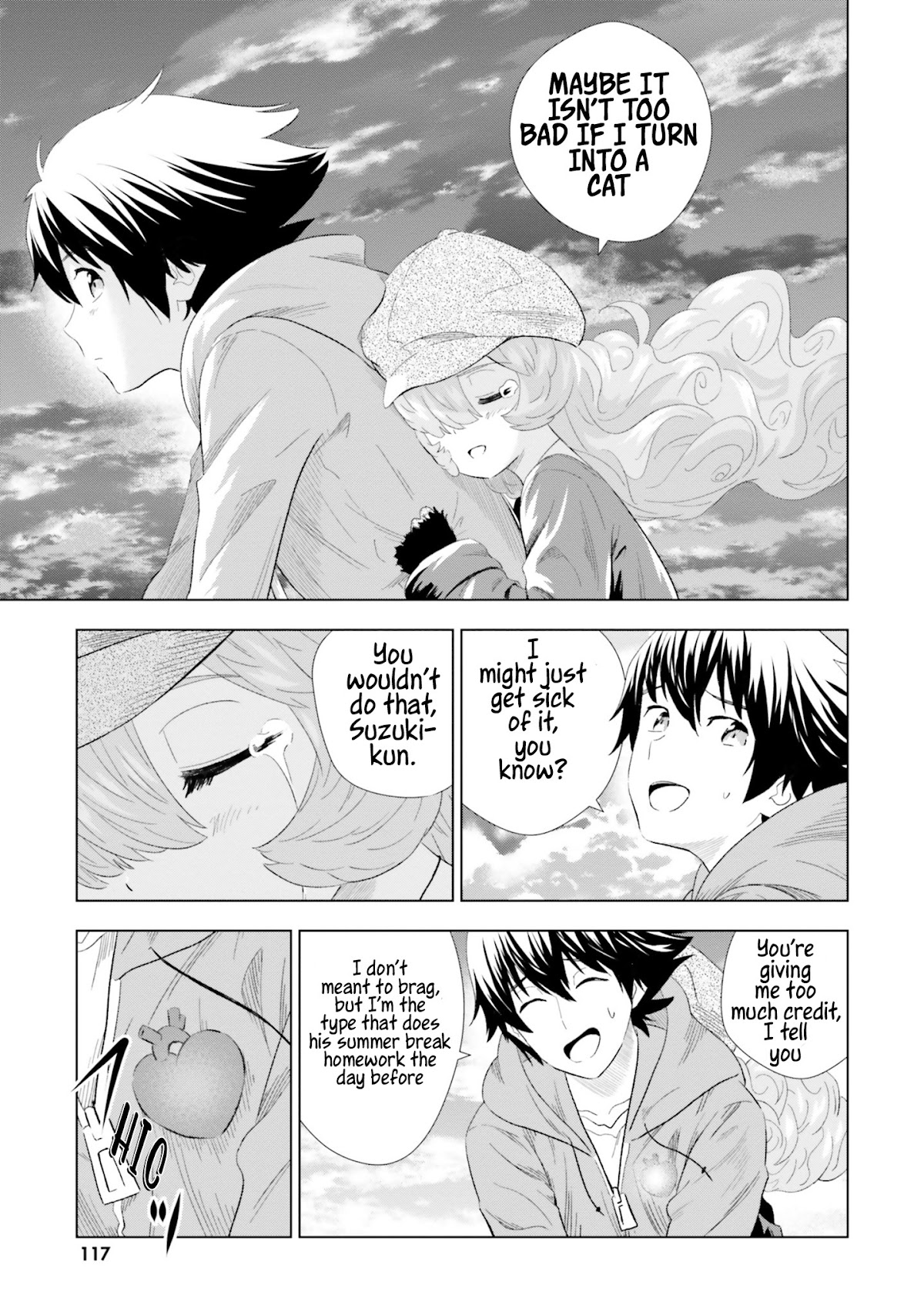 Kuromori-san wa Smartphone ga Tsukaenai Chapter 14 page 22 - Chapter 14: Night on the Galactic Railroad