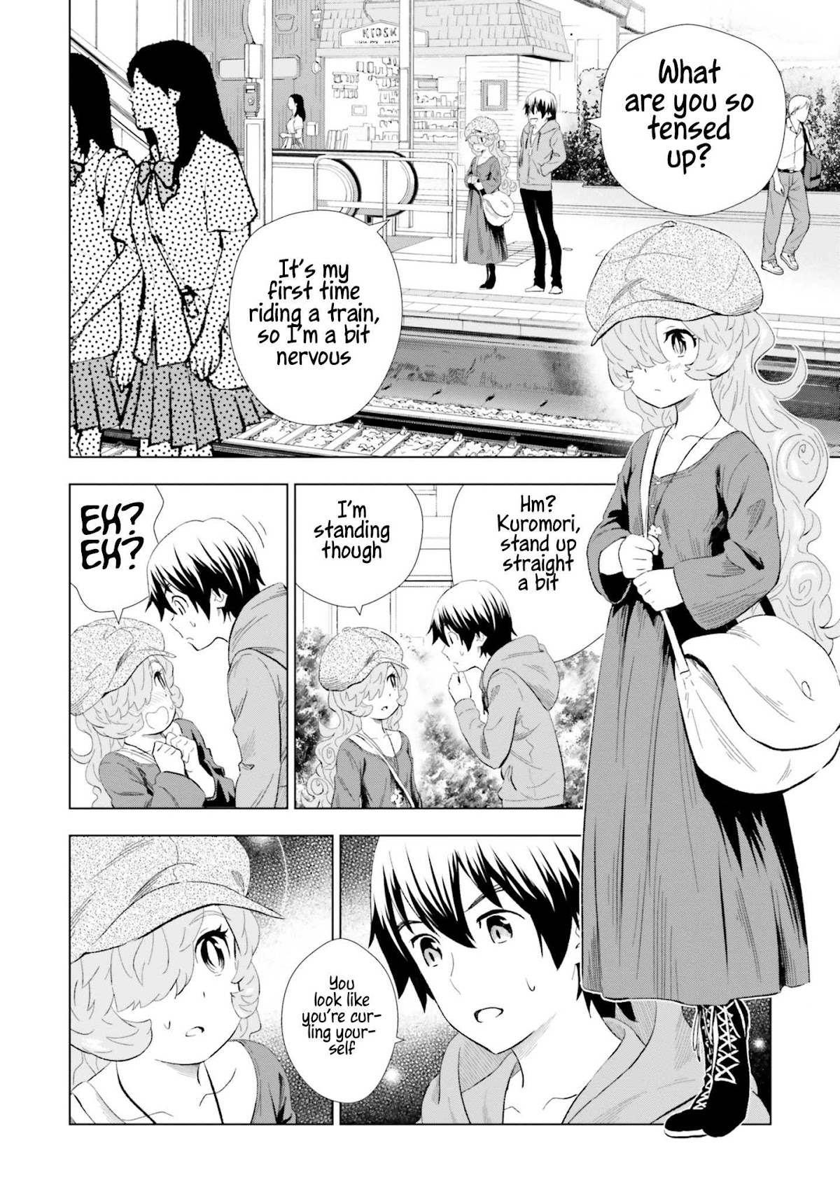 Kuromori-san wa Smartphone ga Tsukaenai Chapter 14 page 7 - Chapter 14: Night on the Galactic Railroad