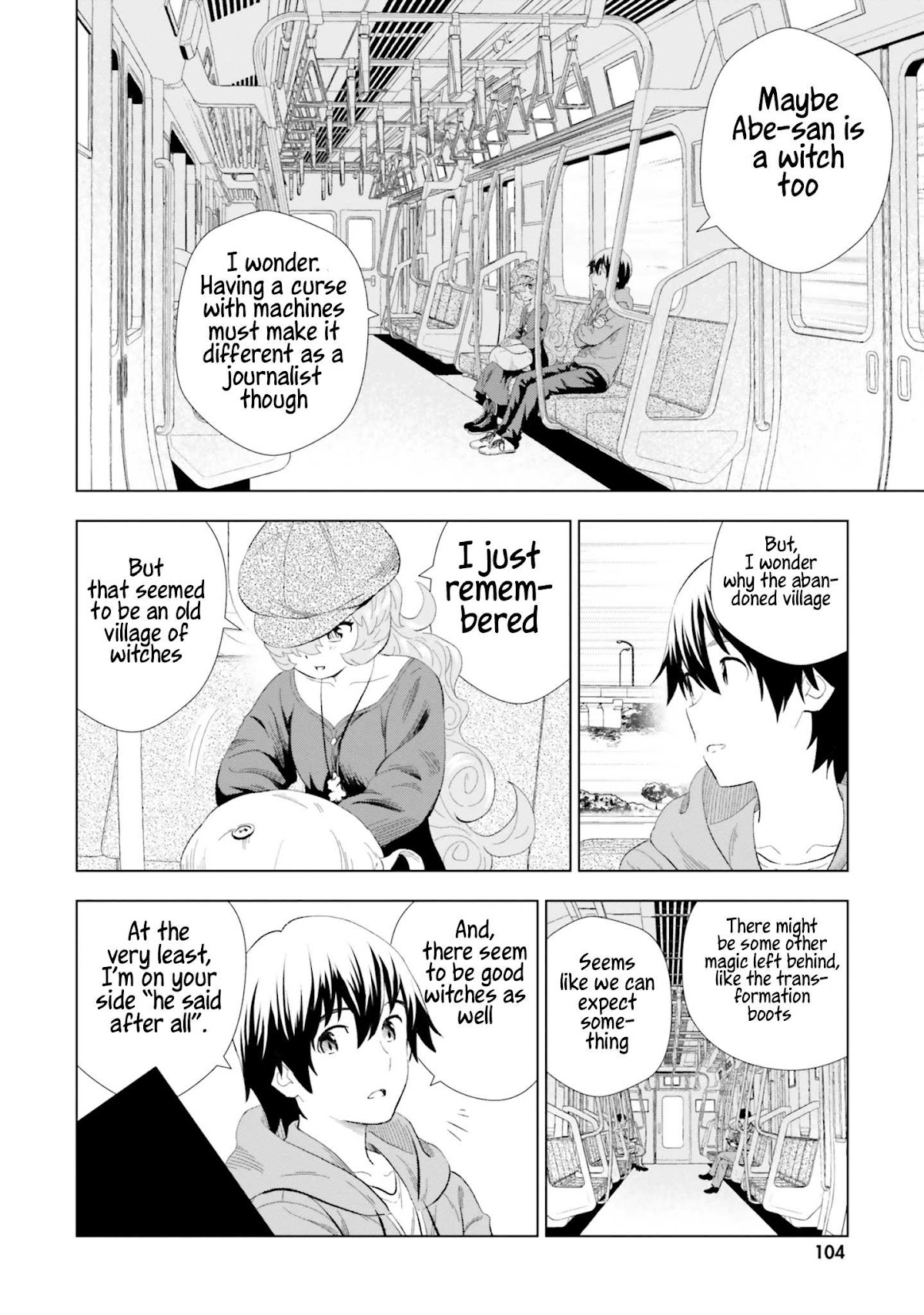 Kuromori-san wa Smartphone ga Tsukaenai Chapter 14 page 9 - Chapter 14: Night on the Galactic Railroad