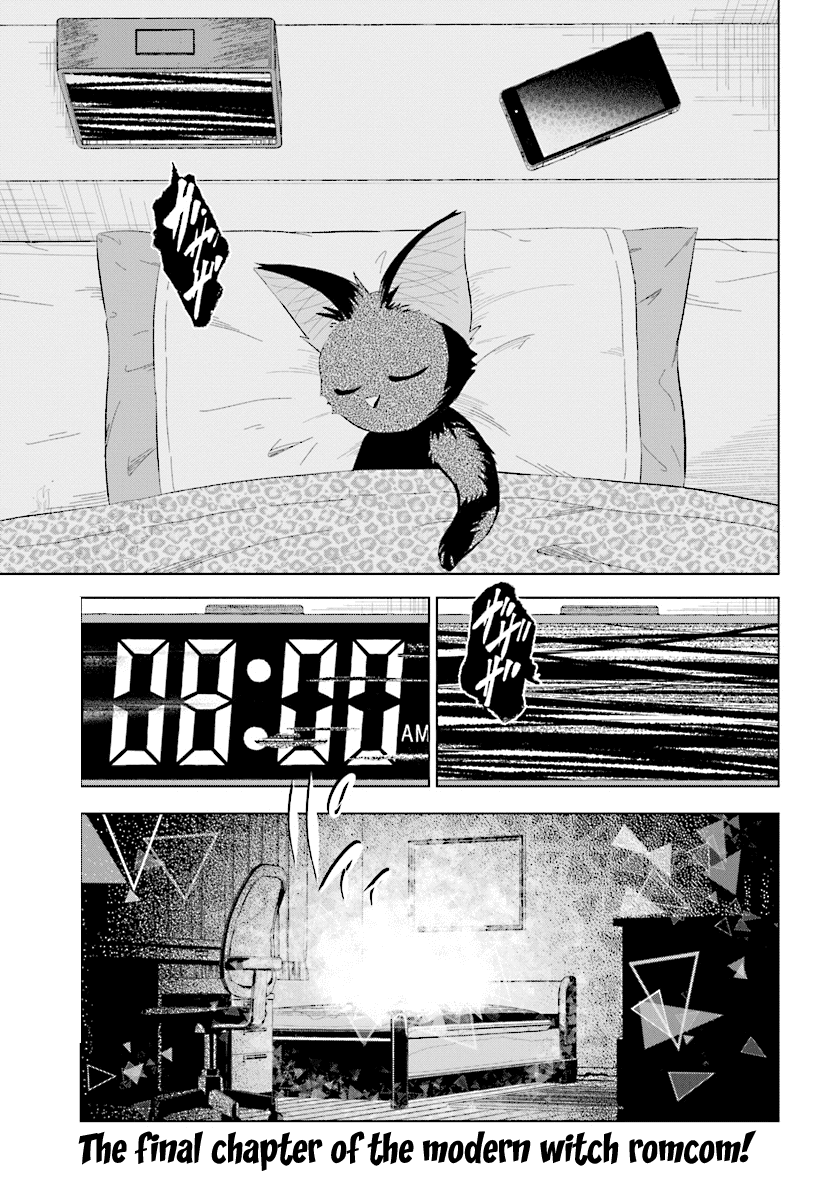 Kuromori-san wa Smartphone ga Tsukaenai Chapter 16 page 2 - Chapter 16: The witch’s curse has disappeared?! [END]