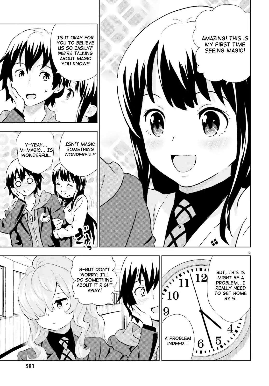 Kuromori-san wa Smartphone ga Tsukaenai Chapter 2 page 13 - Chapter 2