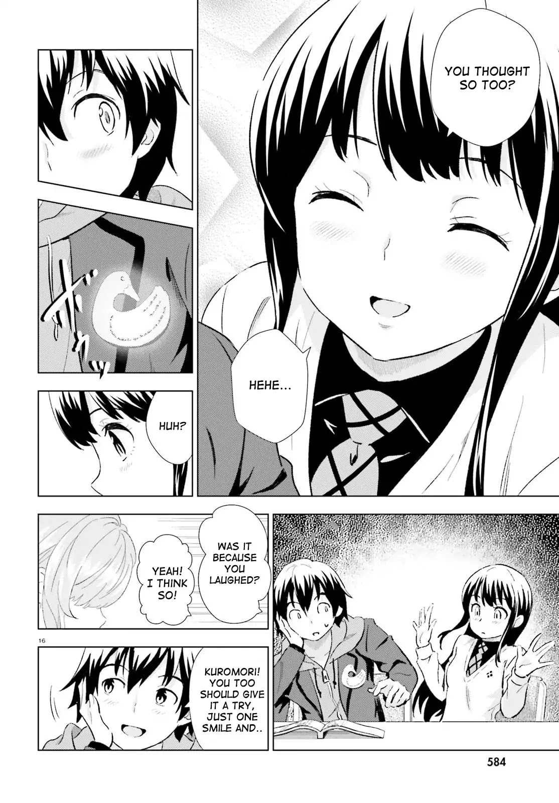 Kuromori-san wa Smartphone ga Tsukaenai Chapter 2 page 16 - Chapter 2