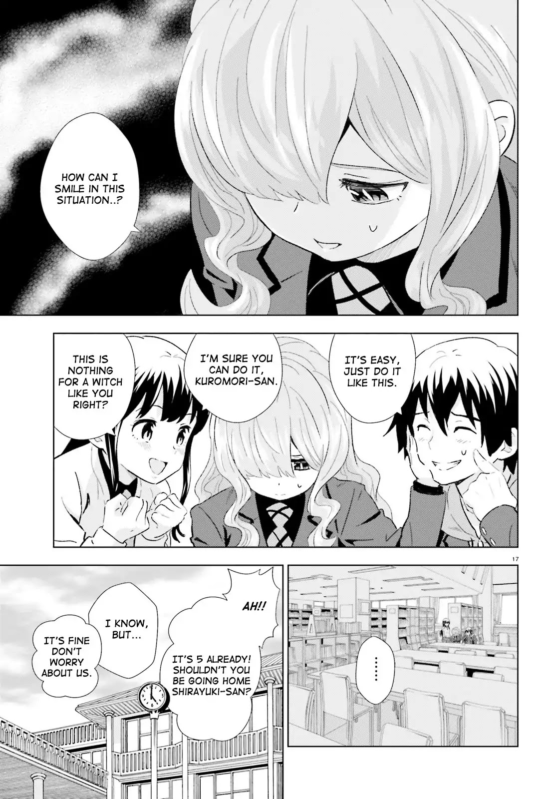 Kuromori-san wa Smartphone ga Tsukaenai Chapter 2 page 17 - Chapter 2