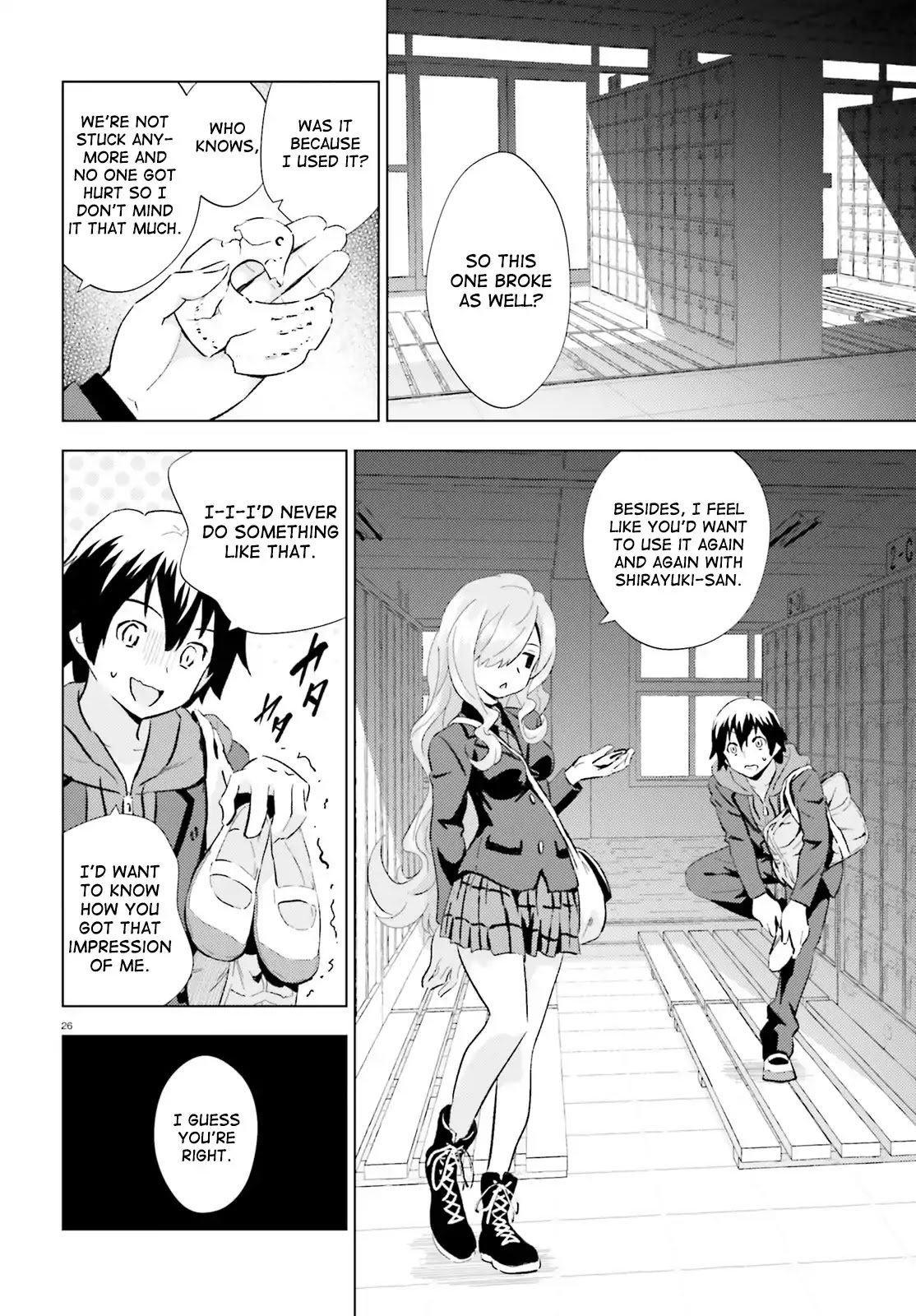 Kuromori-san wa Smartphone ga Tsukaenai Chapter 2 page 26 - Chapter 2