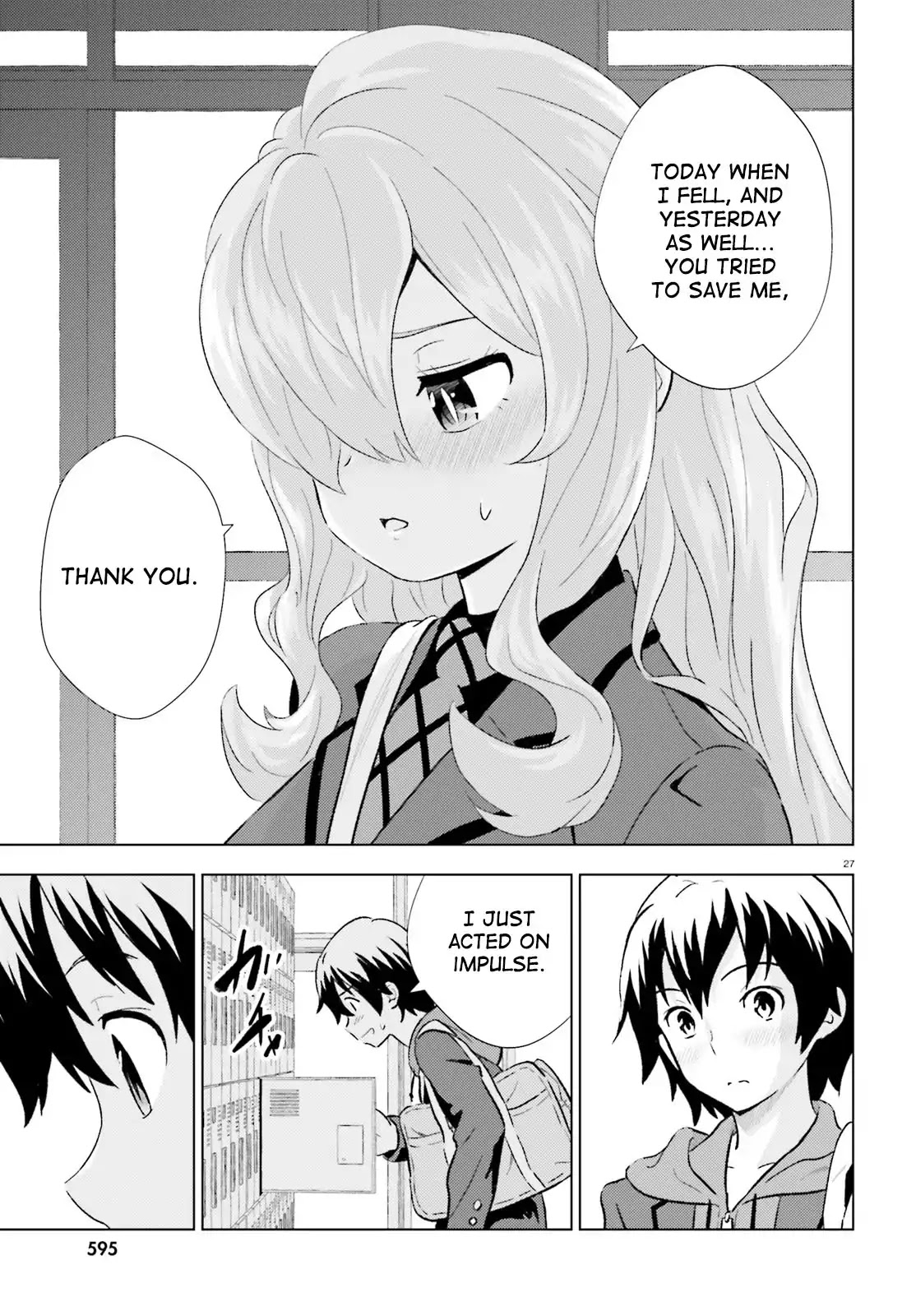Kuromori-san wa Smartphone ga Tsukaenai Chapter 2 page 27 - Chapter 2