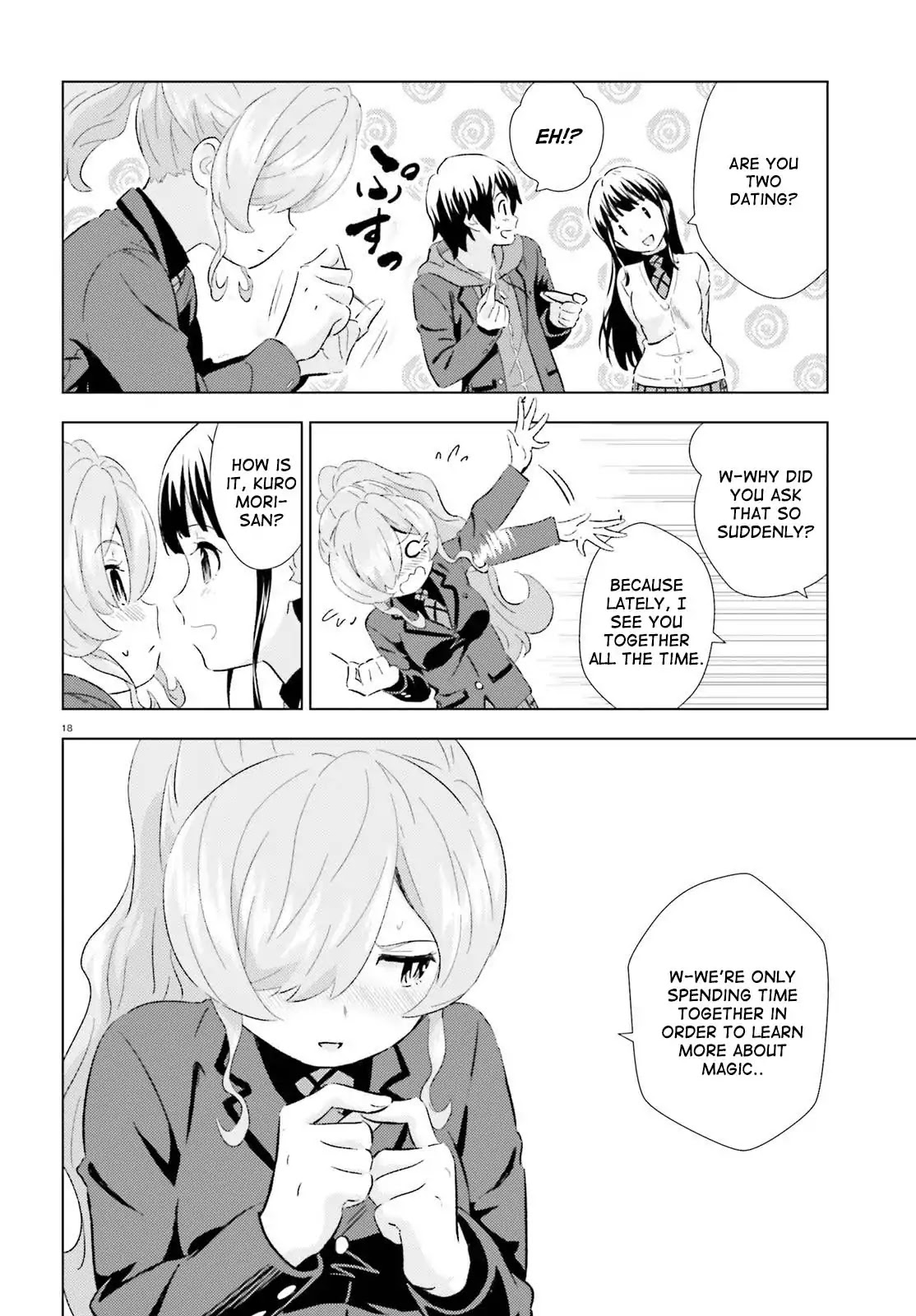 Kuromori-san wa Smartphone ga Tsukaenai Chapter 3 page 18 - Chapter 3