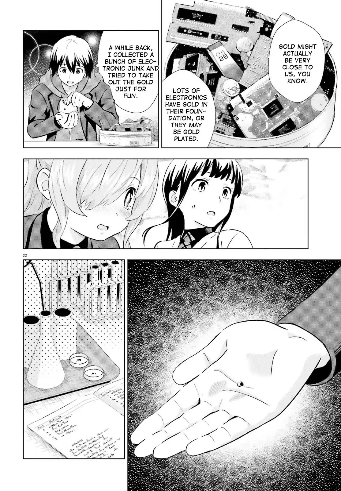 Kuromori-san wa Smartphone ga Tsukaenai Chapter 3 page 22 - Chapter 3