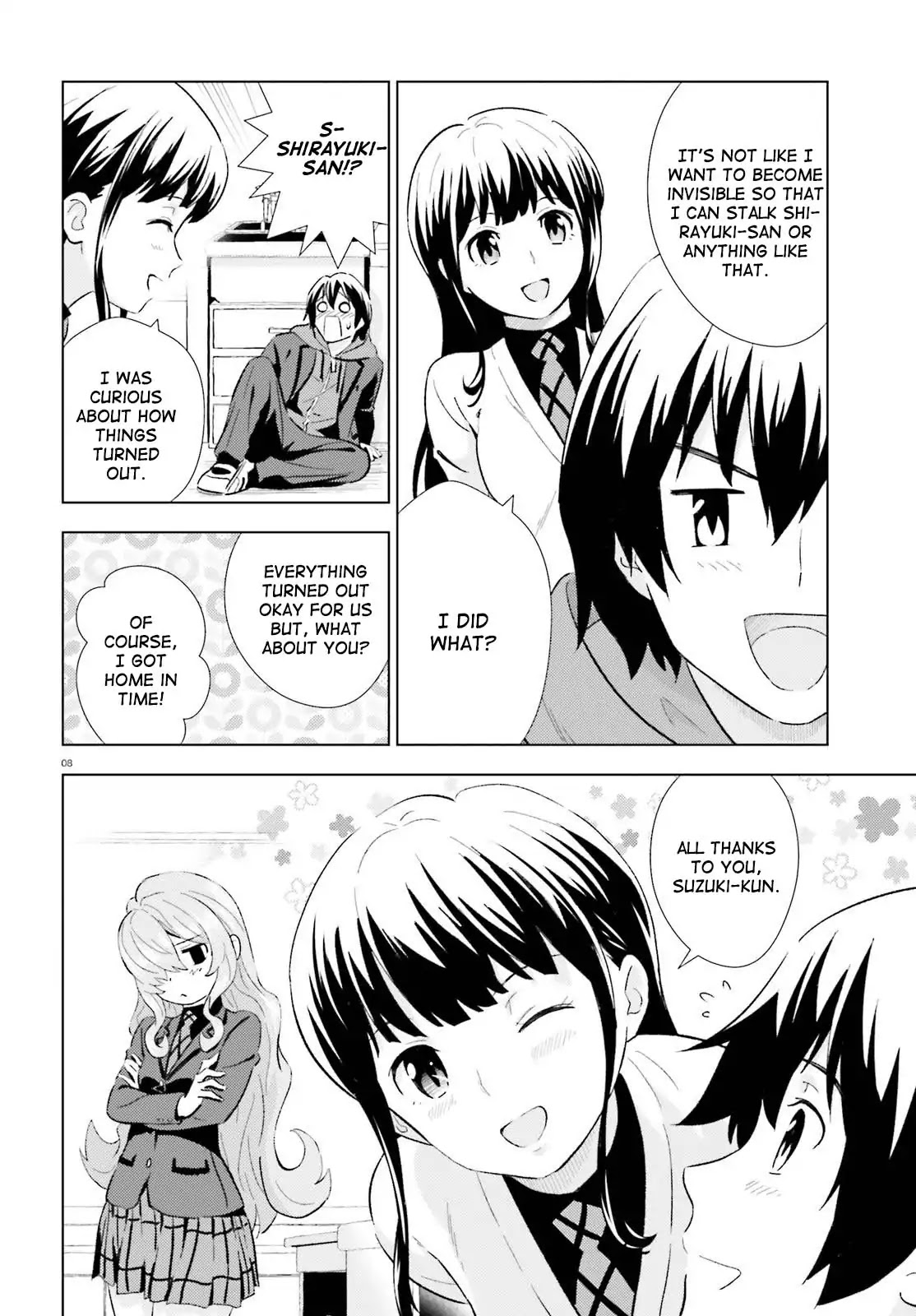 Kuromori-san wa Smartphone ga Tsukaenai Chapter 3 page 8 - Chapter 3