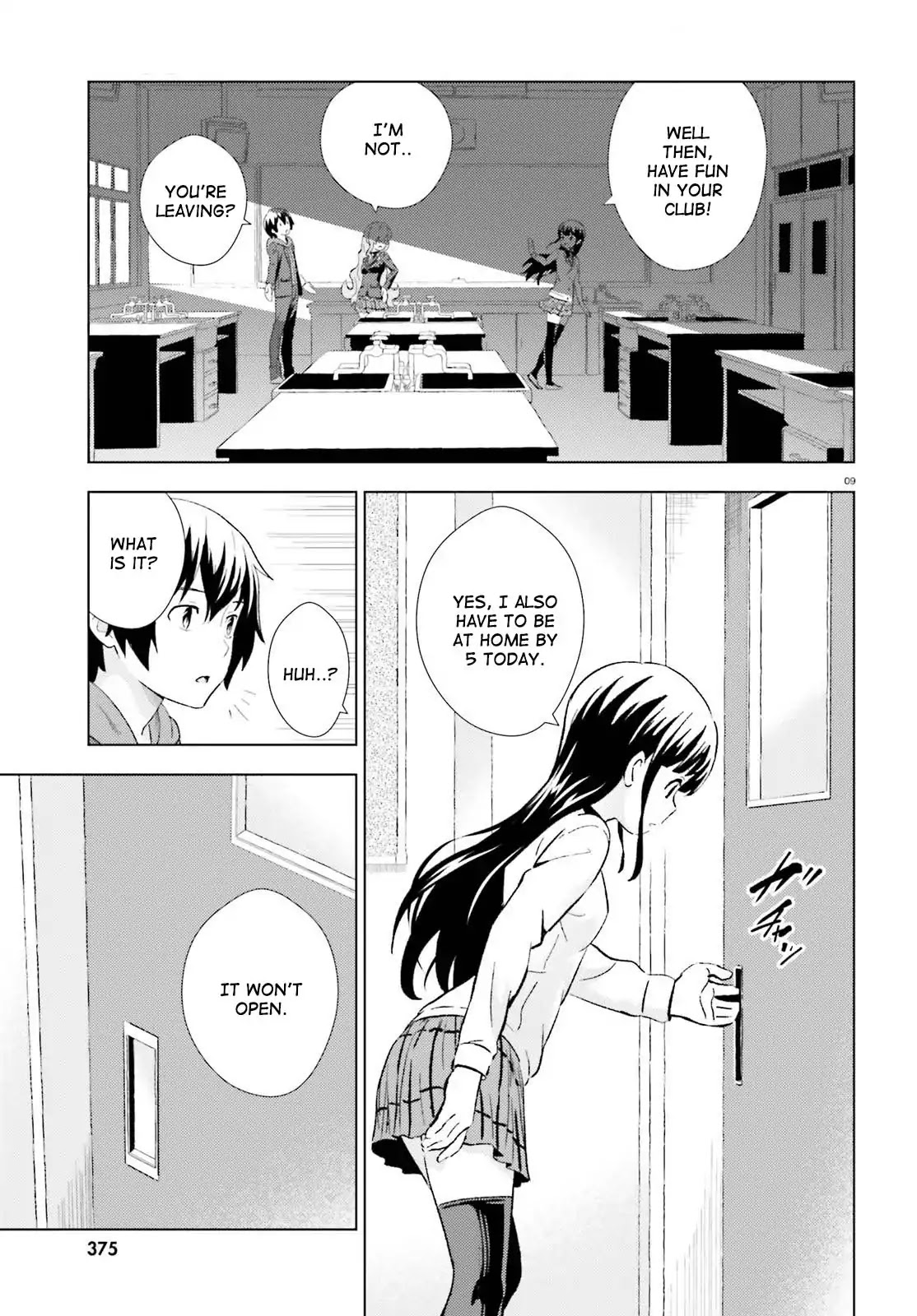 Kuromori-san wa Smartphone ga Tsukaenai Chapter 3 page 9 - Chapter 3