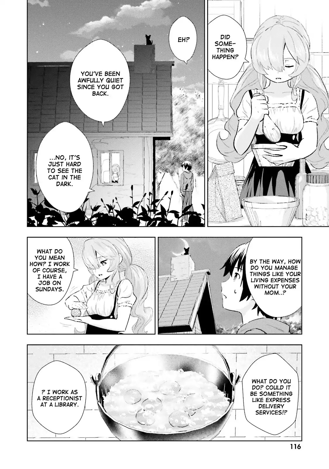 Kuromori-san wa Smartphone ga Tsukaenai Chapter 4 page 16 - Chapter 4: Momotarou