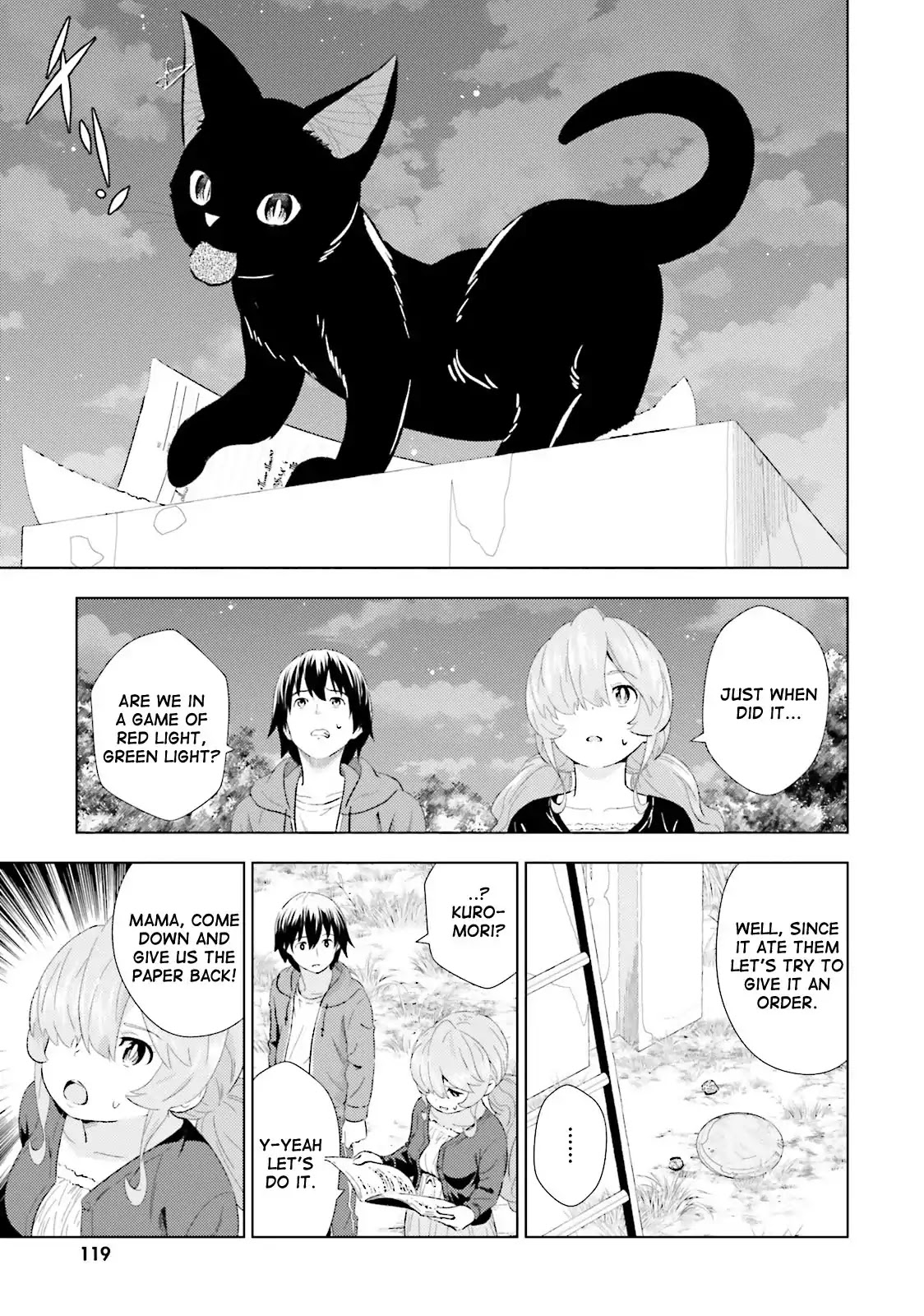 Kuromori-san wa Smartphone ga Tsukaenai Chapter 4 page 19 - Chapter 4: Momotarou
