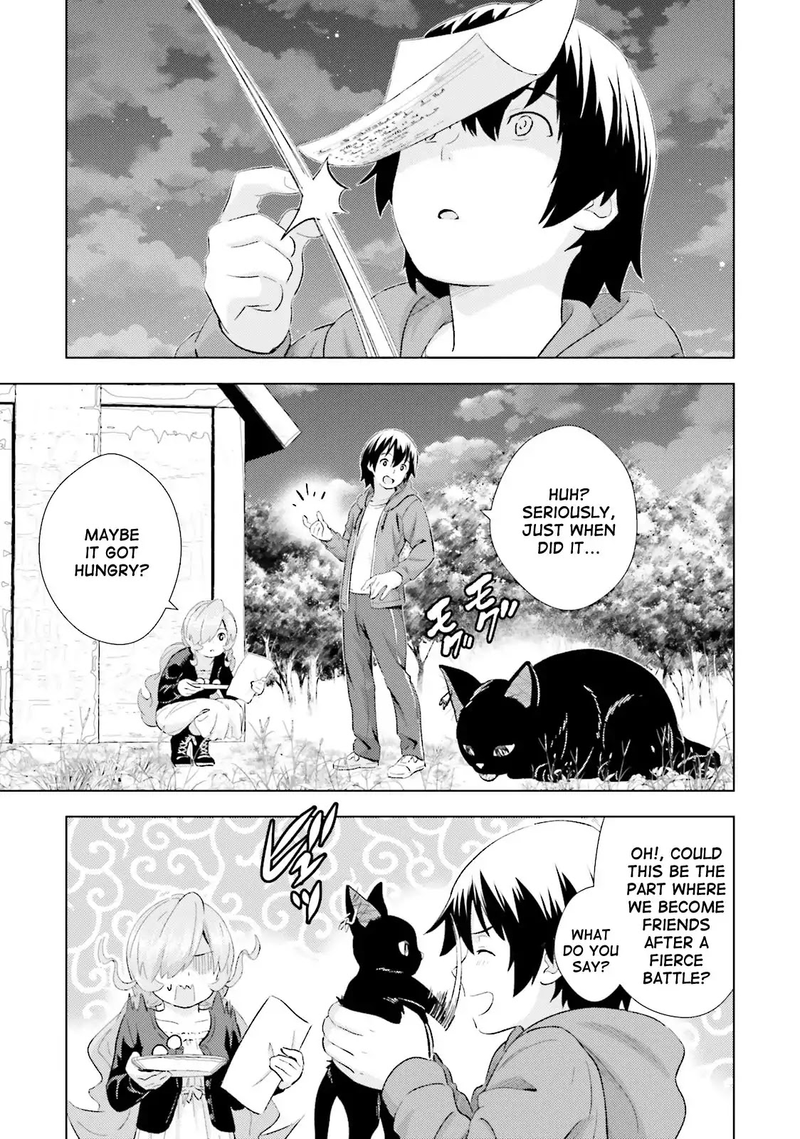 Kuromori-san wa Smartphone ga Tsukaenai Chapter 4 page 27 - Chapter 4: Momotarou