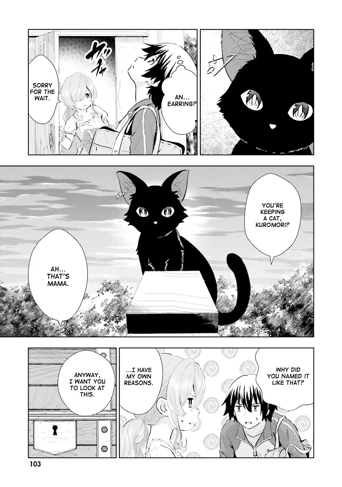 Kuromori-san wa Smartphone ga Tsukaenai Chapter 4 page 3 - Chapter 4: Momotarou