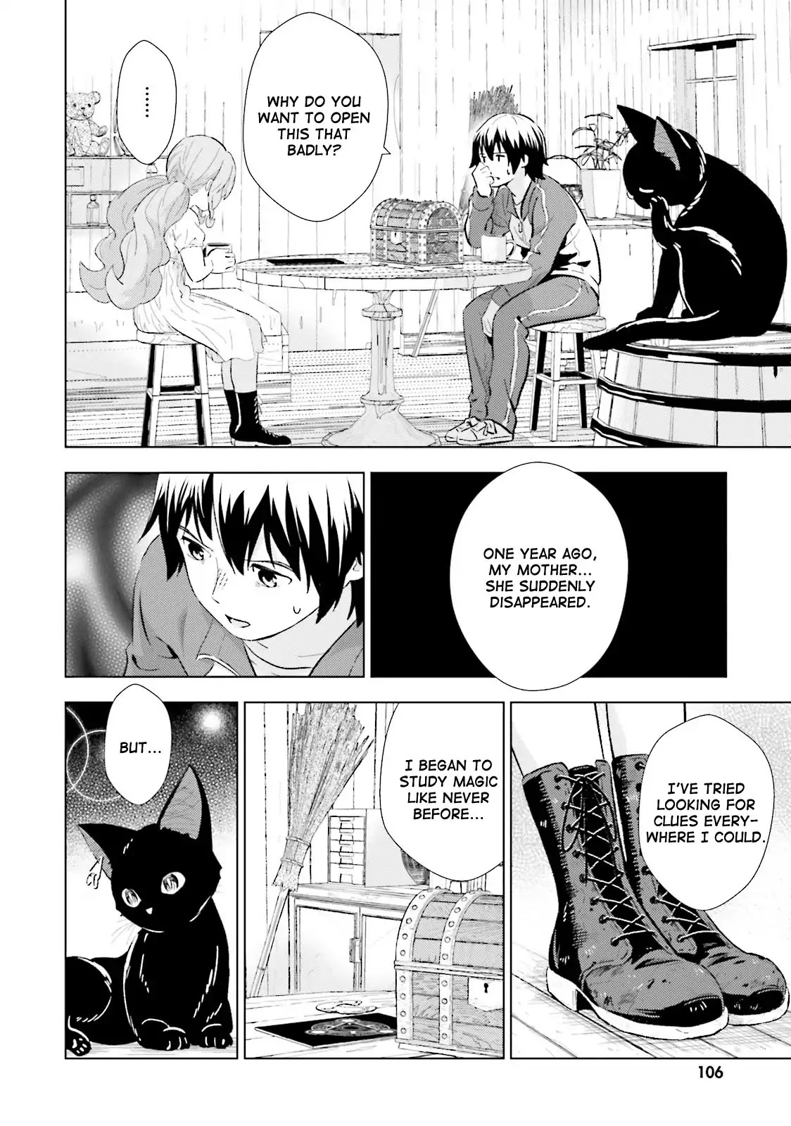 Kuromori-san wa Smartphone ga Tsukaenai Chapter 4 page 6 - Chapter 4: Momotarou