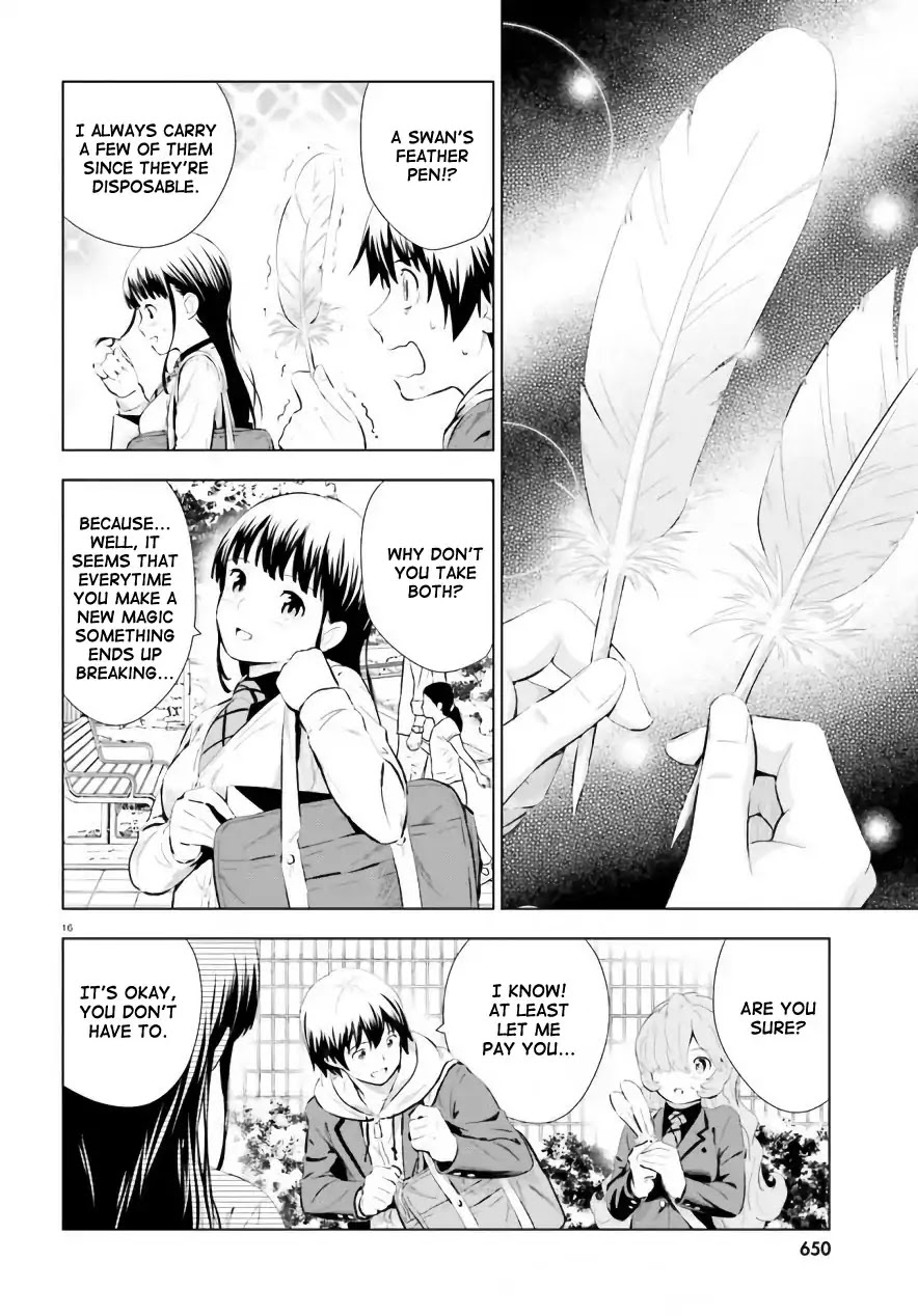 Kuromori-san wa Smartphone ga Tsukaenai Chapter 5 page 16 - Chapter 5: The Swan Prince