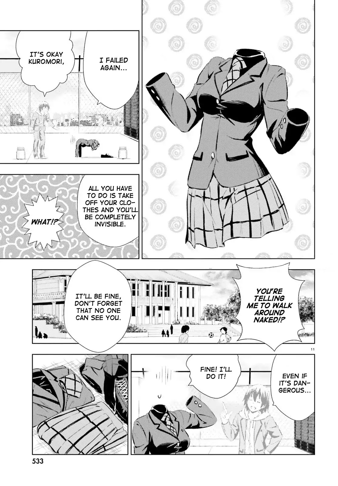 Kuromori-san wa Smartphone ga Tsukaenai Chapter 6 page 10 - Chapter 6: Tengu no Kakuremino