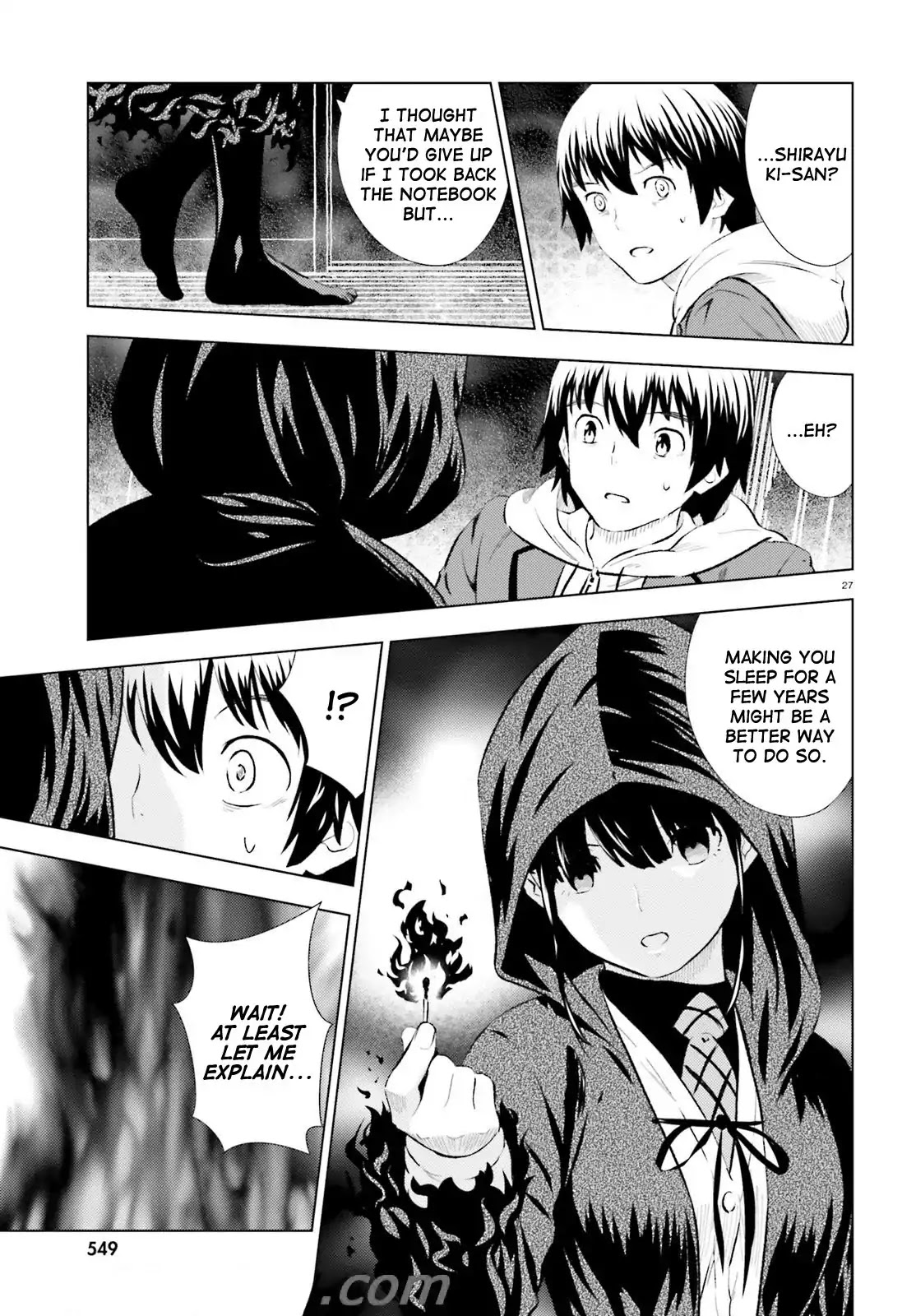Kuromori-san wa Smartphone ga Tsukaenai Chapter 6 page 26 - Chapter 6: Tengu no Kakuremino