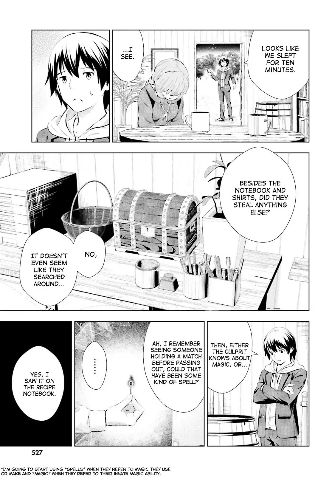 Kuromori-san wa Smartphone ga Tsukaenai Chapter 6 page 4 - Chapter 6: Tengu no Kakuremino
