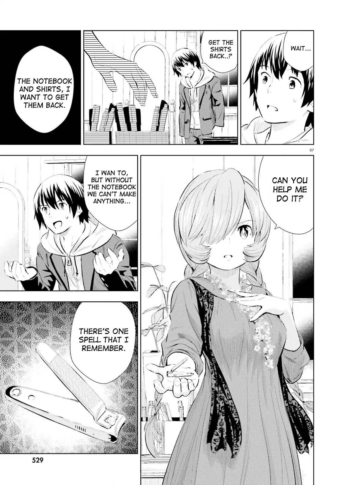 Kuromori-san wa Smartphone ga Tsukaenai Chapter 6 page 6 - Chapter 6: Tengu no Kakuremino