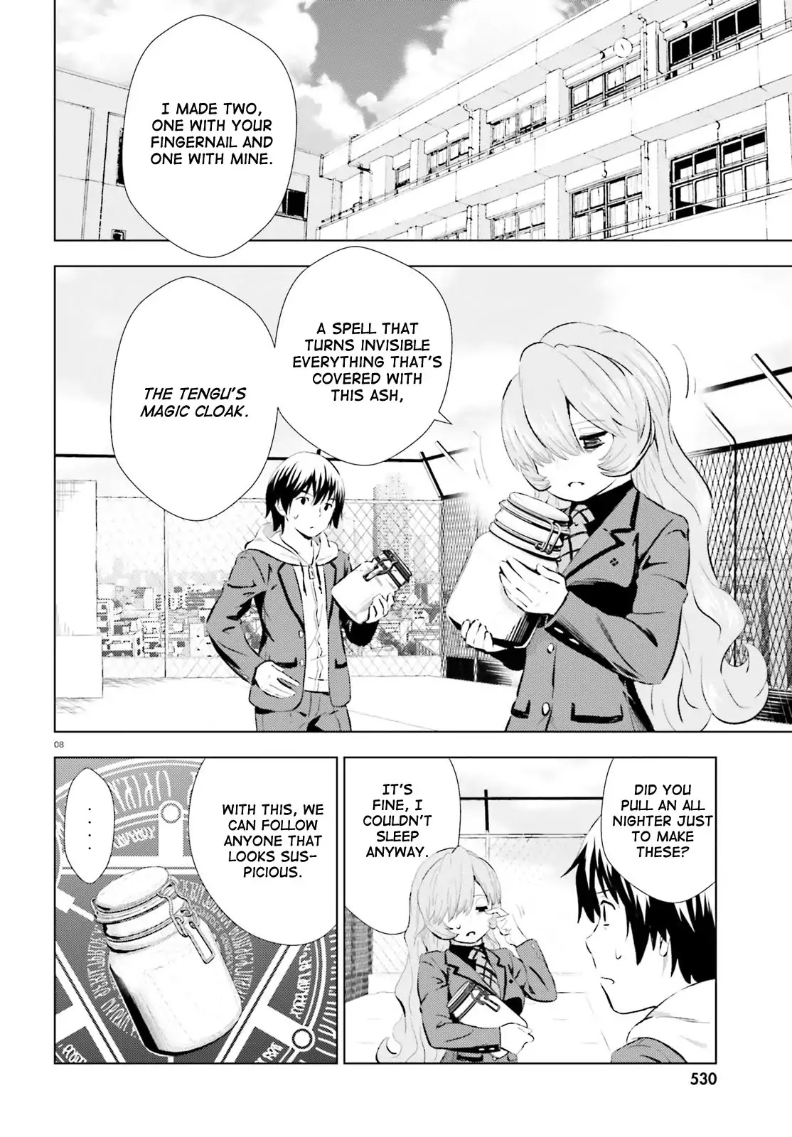 Kuromori-san wa Smartphone ga Tsukaenai Chapter 6 page 7 - Chapter 6: Tengu no Kakuremino