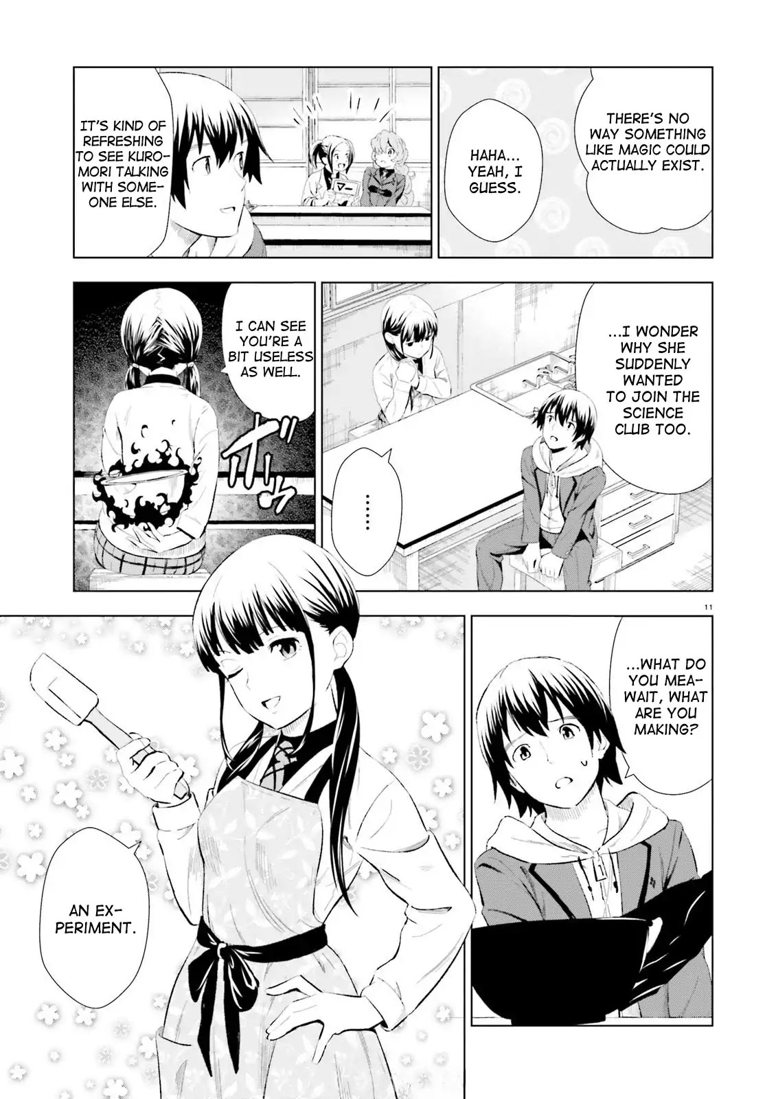 Kuromori-san wa Smartphone ga Tsukaenai Chapter 7 page 11 - Chapter 7: Momotarou (White)