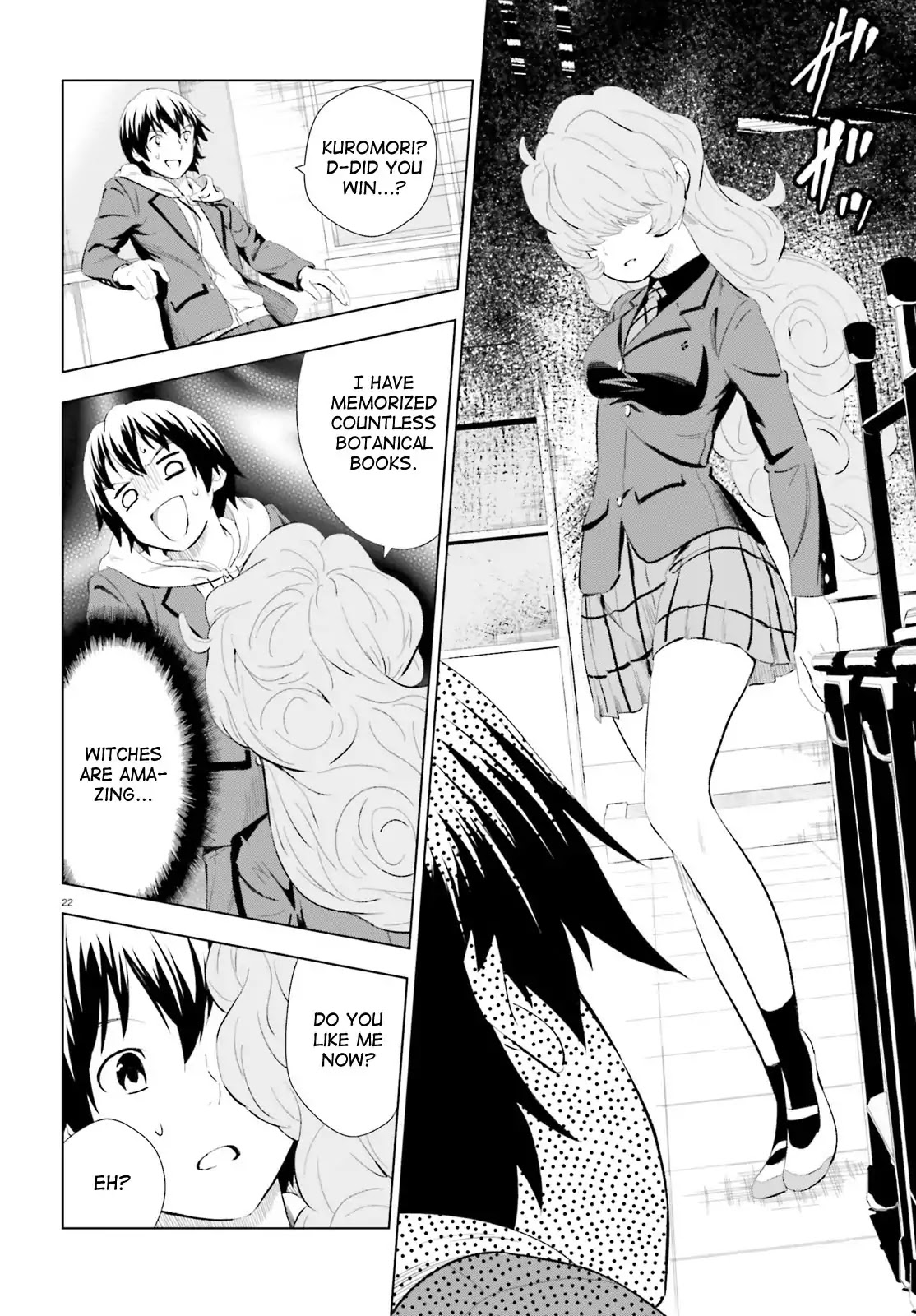 Kuromori-san wa Smartphone ga Tsukaenai Chapter 7 page 22 - Chapter 7: Momotarou (White)