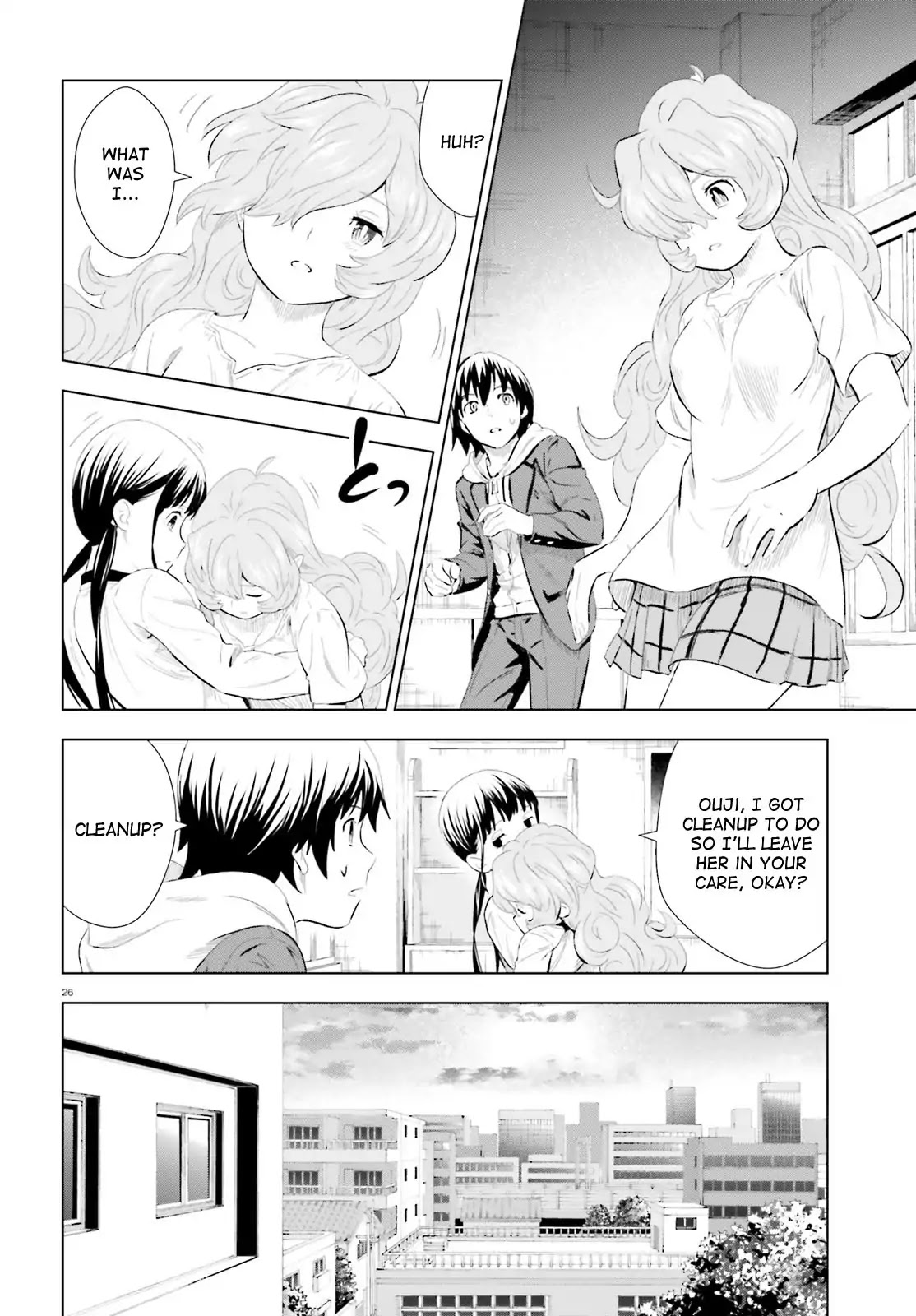Kuromori-san wa Smartphone ga Tsukaenai Chapter 7 page 26 - Chapter 7: Momotarou (White)
