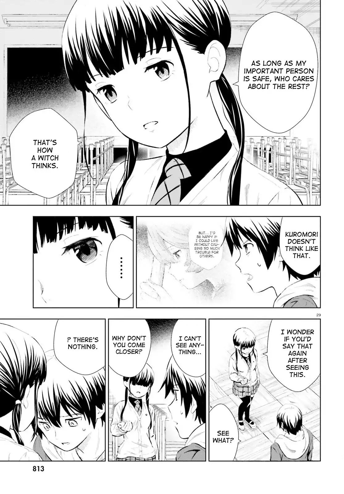 Kuromori-san wa Smartphone ga Tsukaenai Chapter 7 page 29 - Chapter 7: Momotarou (White)