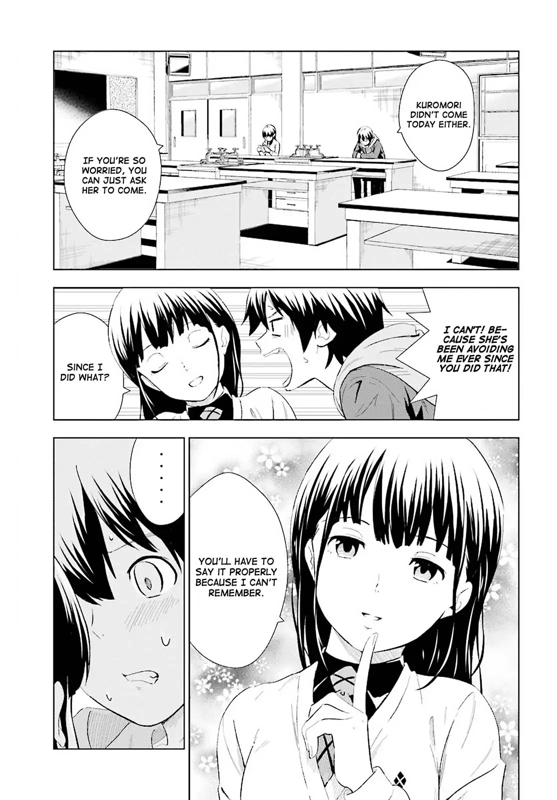 Kuromori-san wa Smartphone ga Tsukaenai Chapter 8 page 1 - Chapter 8: Puss in Boots