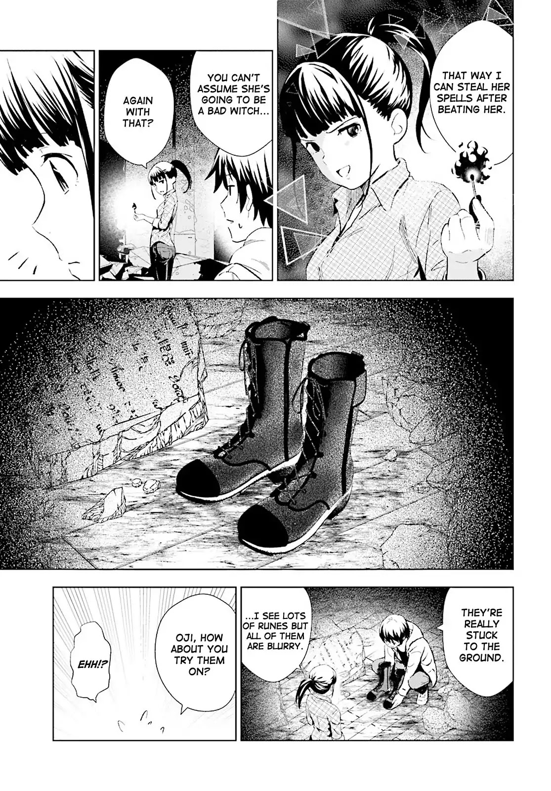 Kuromori-san wa Smartphone ga Tsukaenai Chapter 8 page 13 - Chapter 8: Puss in Boots