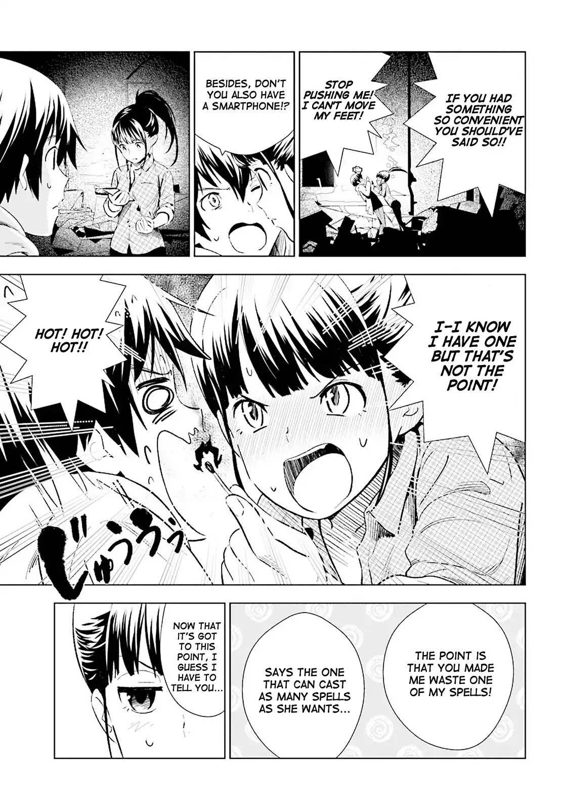 Kuromori-san wa Smartphone ga Tsukaenai Chapter 8 page 15 - Chapter 8: Puss in Boots