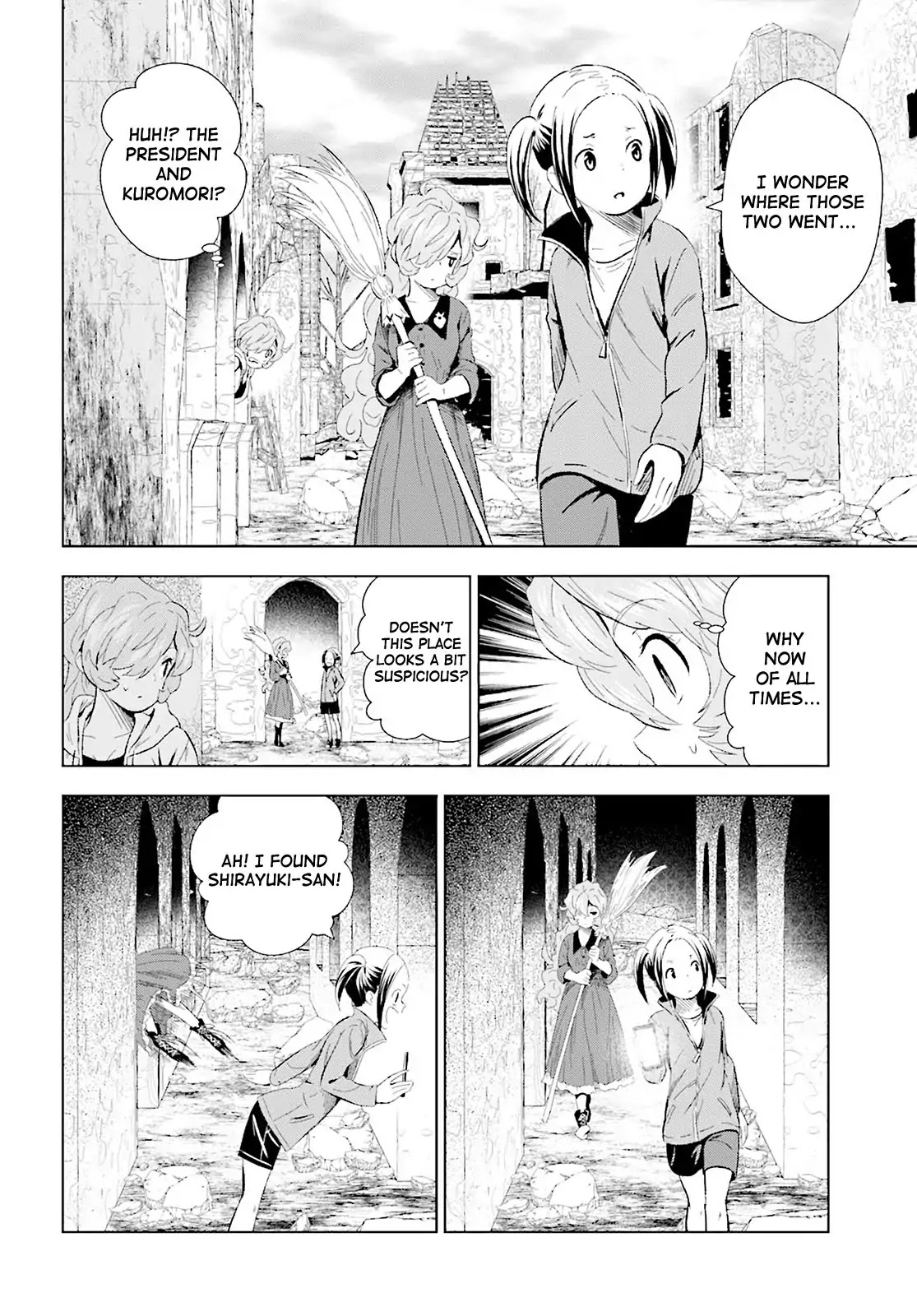 Kuromori-san wa Smartphone ga Tsukaenai Chapter 8 page 18 - Chapter 8: Puss in Boots