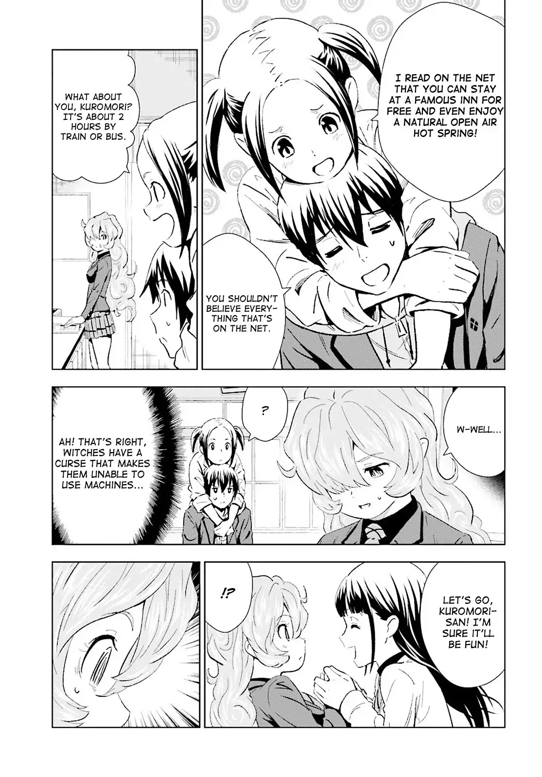 Kuromori-san wa Smartphone ga Tsukaenai Chapter 8 page 5 - Chapter 8: Puss in Boots
