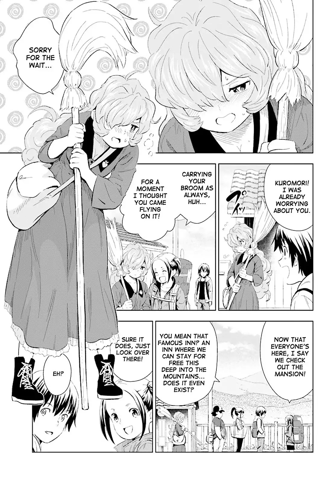 Kuromori-san wa Smartphone ga Tsukaenai Chapter 8 page 9 - Chapter 8: Puss in Boots