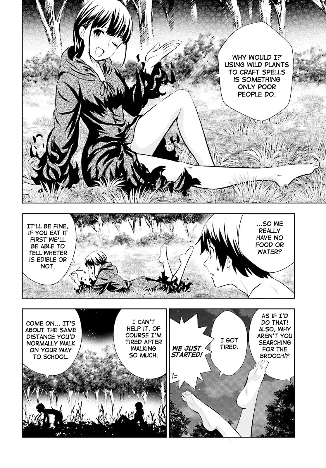 Kuromori-san wa Smartphone ga Tsukaenai Chapter 9 page 12 - Chapter 9: Flying Broom (White)