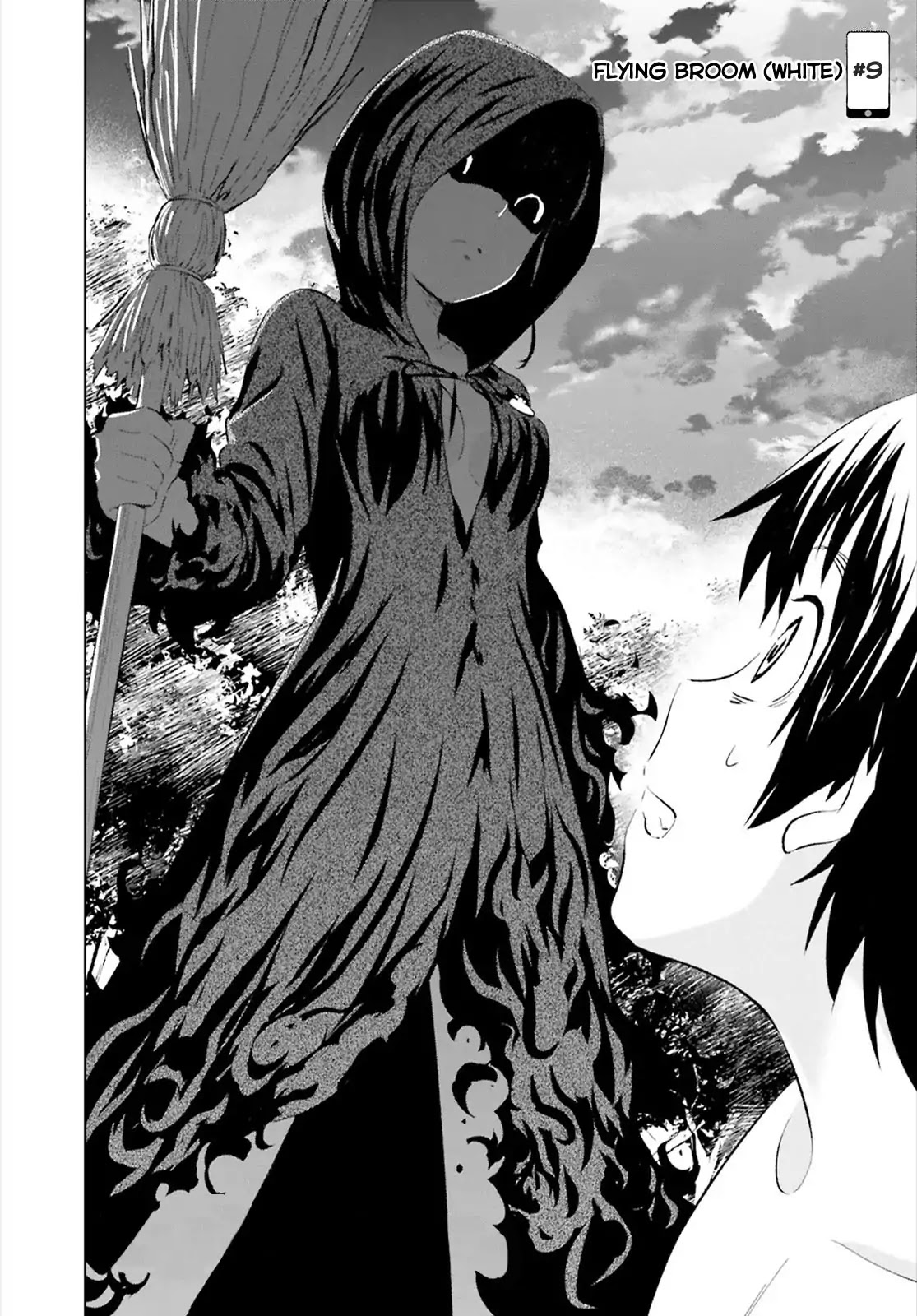Kuromori-san wa Smartphone ga Tsukaenai Chapter 9 page 2 - Chapter 9: Flying Broom (White)