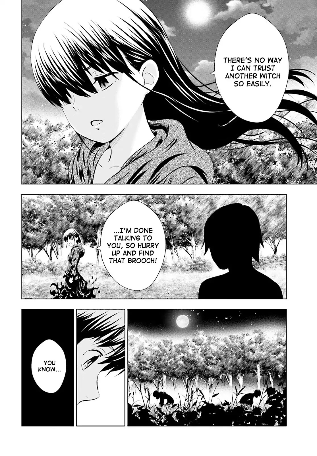 Kuromori-san wa Smartphone ga Tsukaenai Chapter 9 page 22 - Chapter 9: Flying Broom (White)