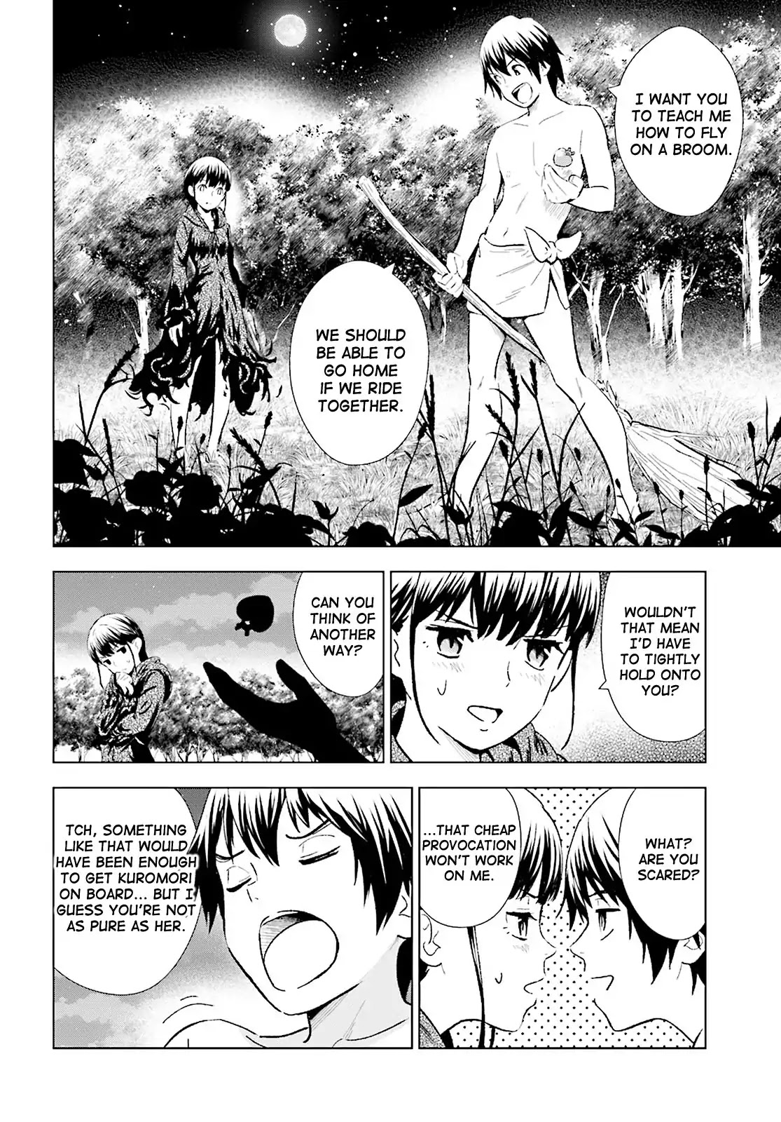 Kuromori-san wa Smartphone ga Tsukaenai Chapter 9 page 26 - Chapter 9: Flying Broom (White)