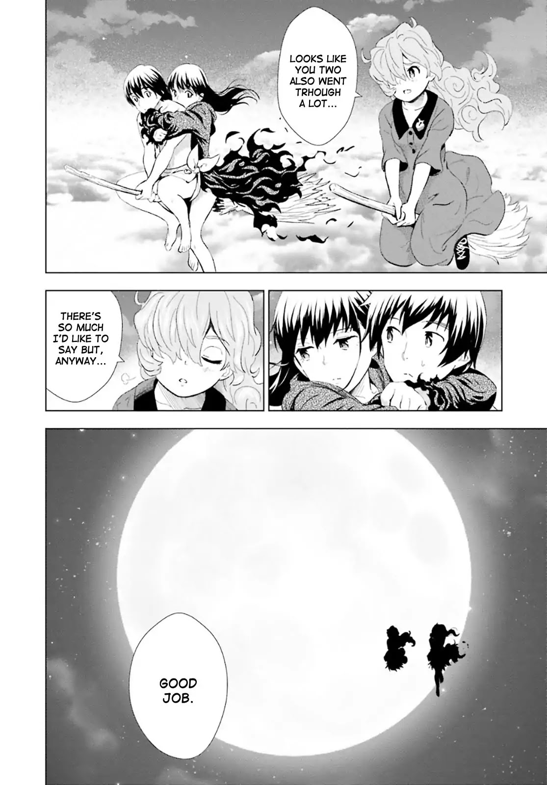 Kuromori-san wa Smartphone ga Tsukaenai Chapter 9 page 33 - Chapter 9: Flying Broom (White)