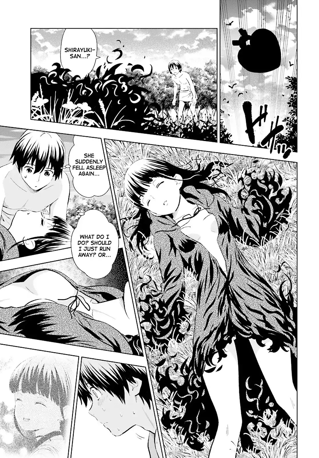 Kuromori-san wa Smartphone ga Tsukaenai Chapter 9 page 5 - Chapter 9: Flying Broom (White)