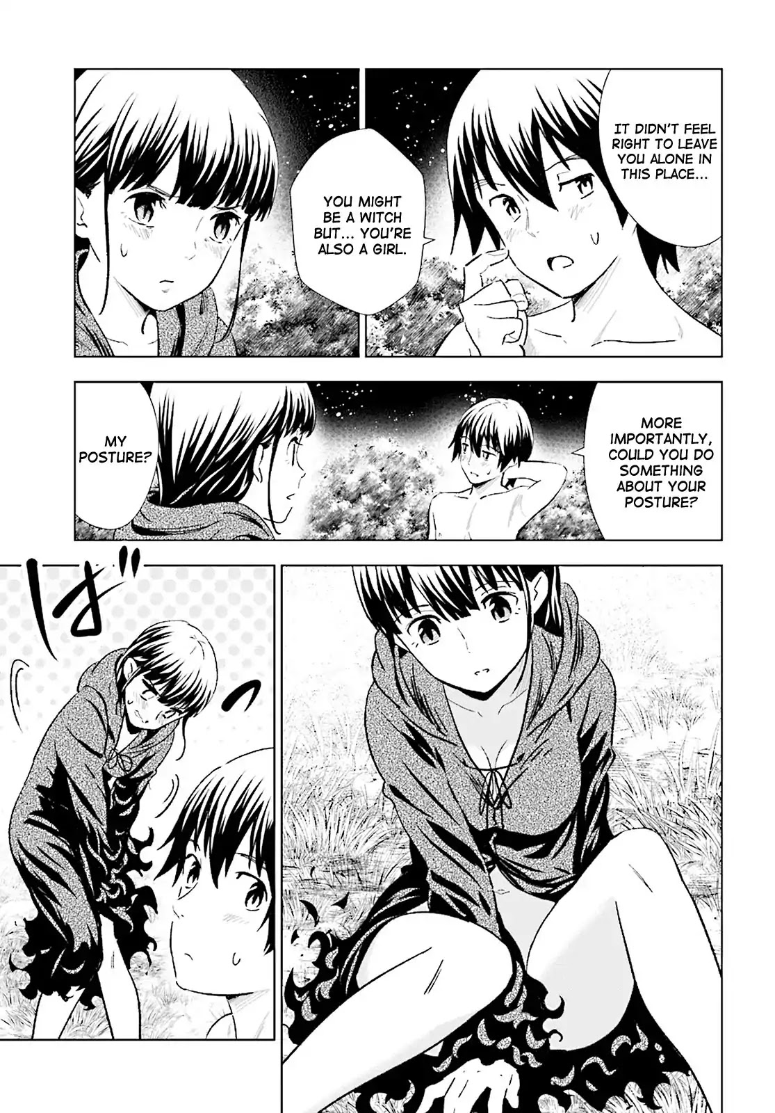 Kuromori-san wa Smartphone ga Tsukaenai Chapter 9 page 7 - Chapter 9: Flying Broom (White)