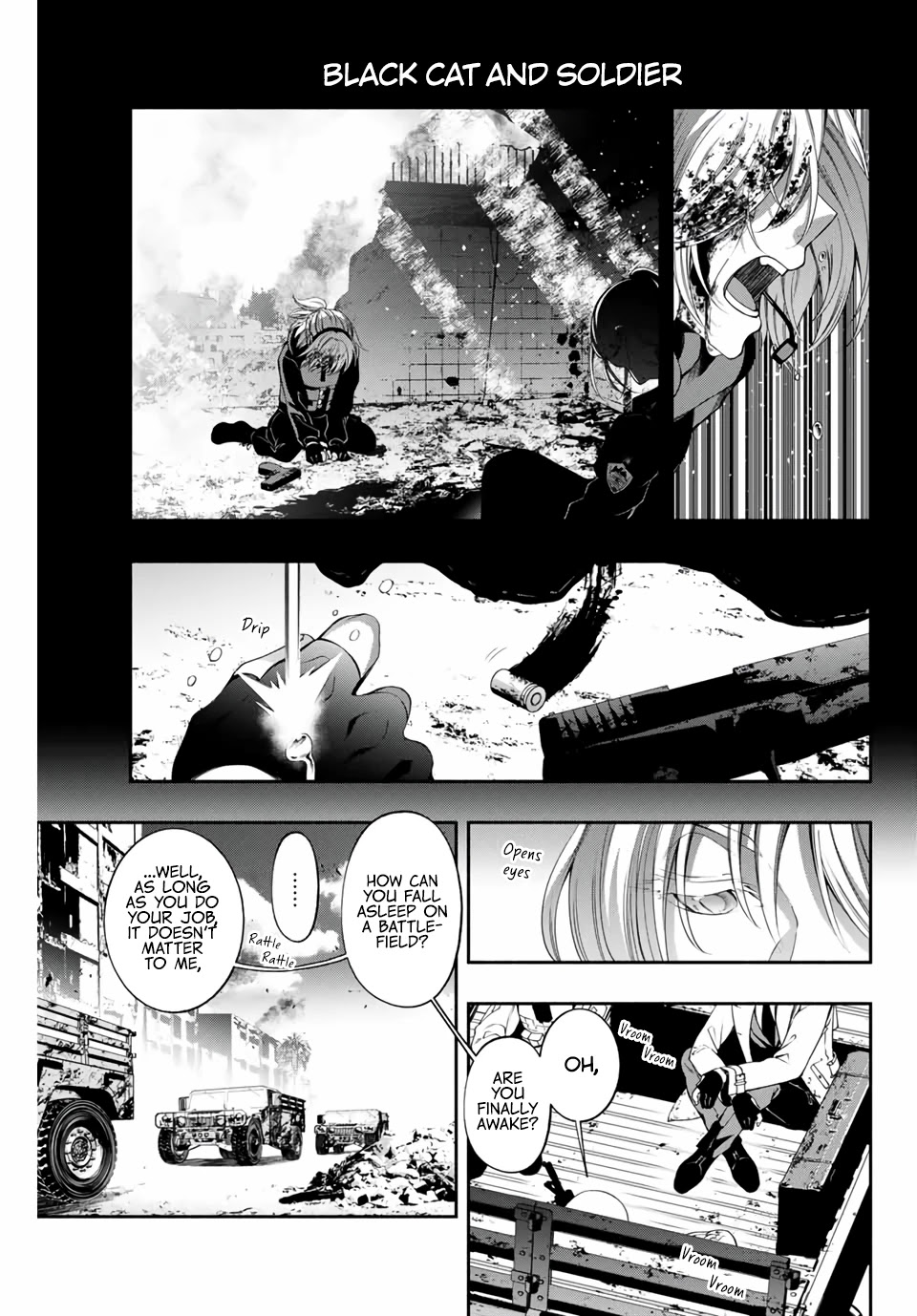 Kuroneko to Heishi Chapter 1 page 3 - Chapter 1