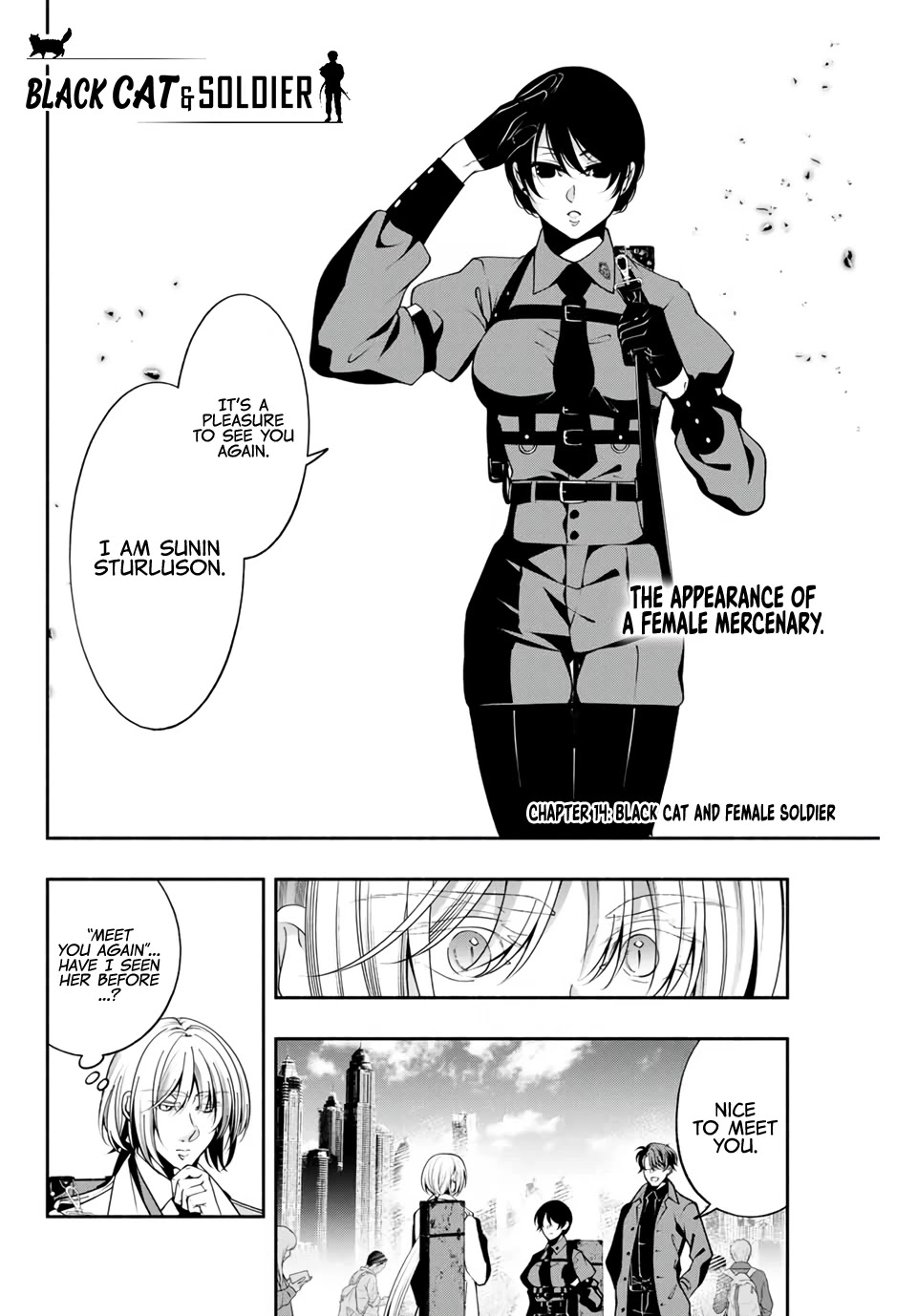Kuroneko to Heishi Chapter 14 page 4 - Chapter 14