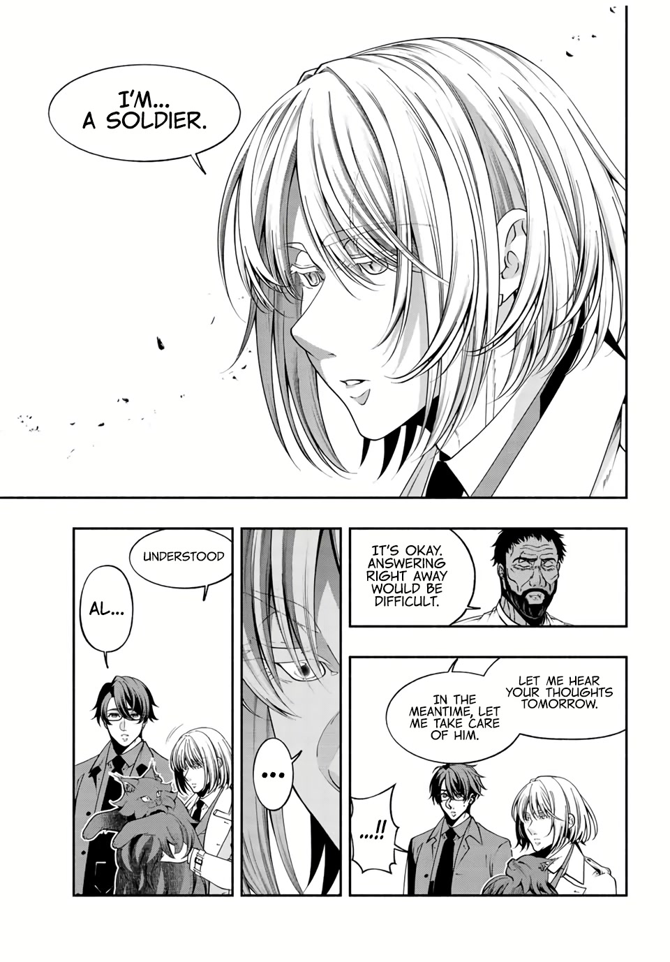 Kuroneko to Heishi Chapter 29 page 8 - Chapter 29: The Old Man's Request
