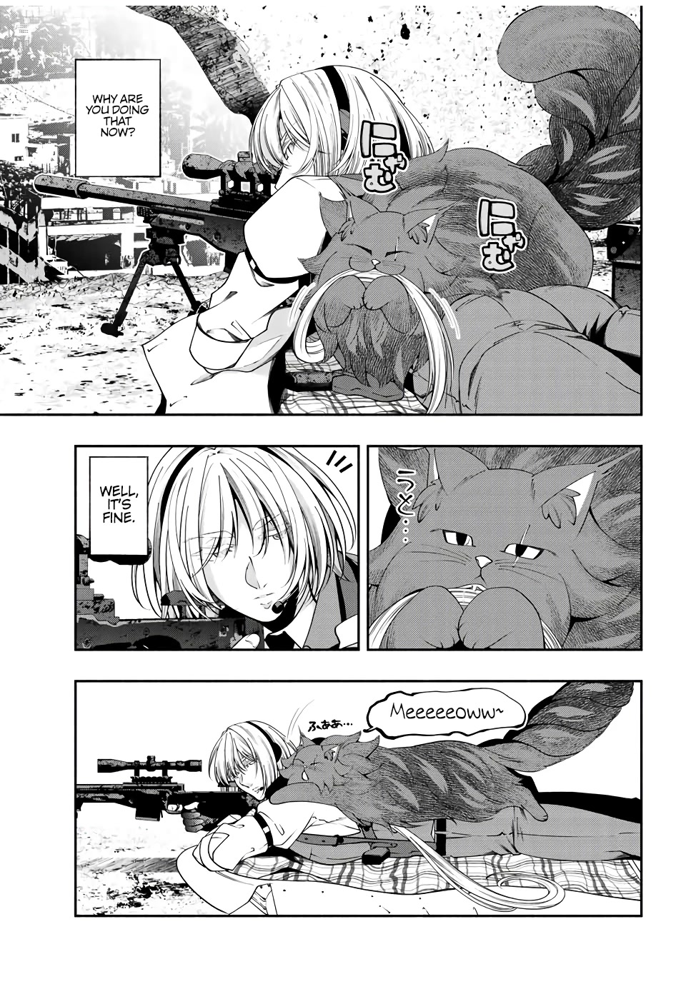 Kuroneko to Heishi Chapter 37 page 8 - Chapter 37 [END]