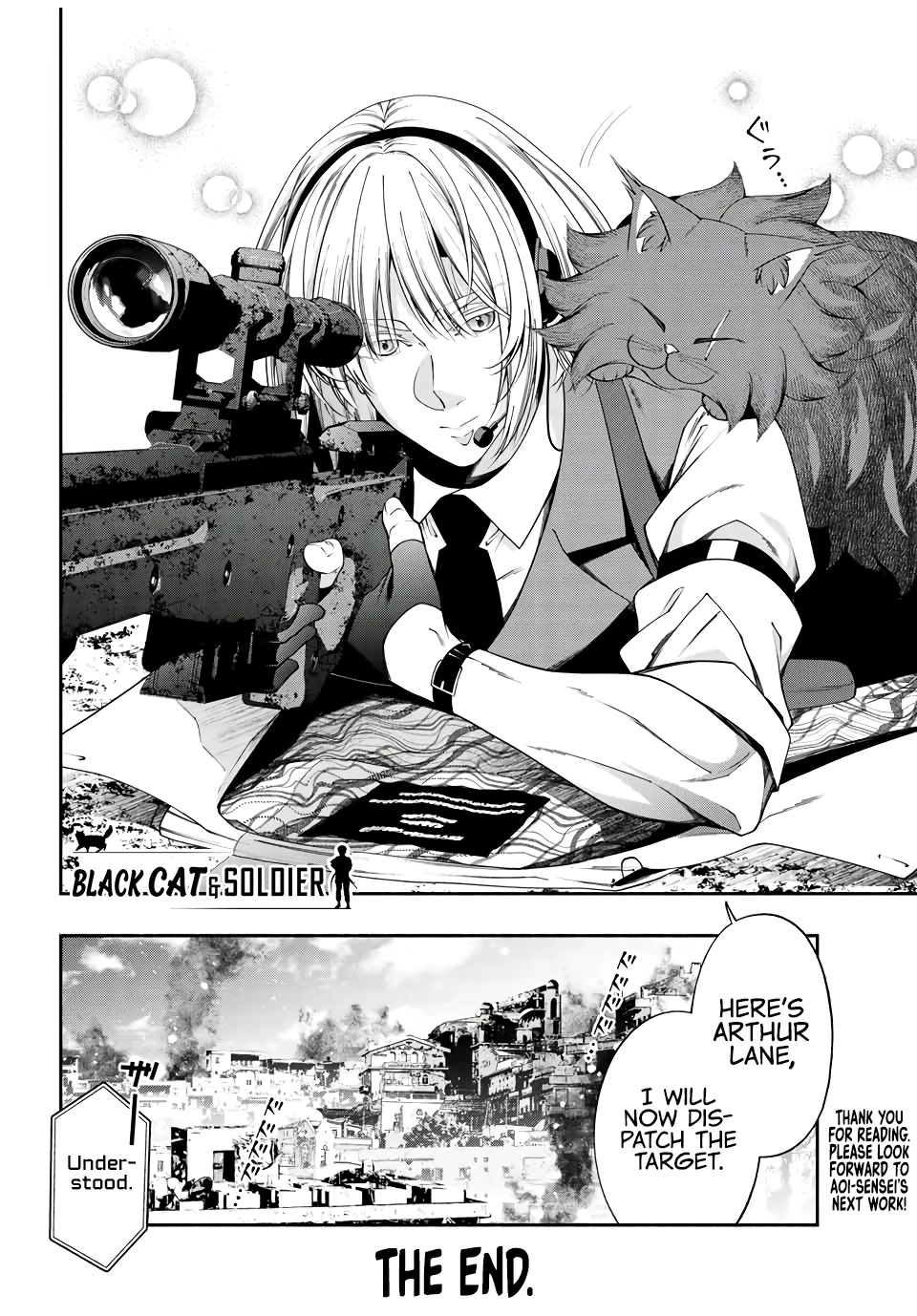 Kuroneko to Heishi Chapter 37 page 9 - Chapter 37 [END]